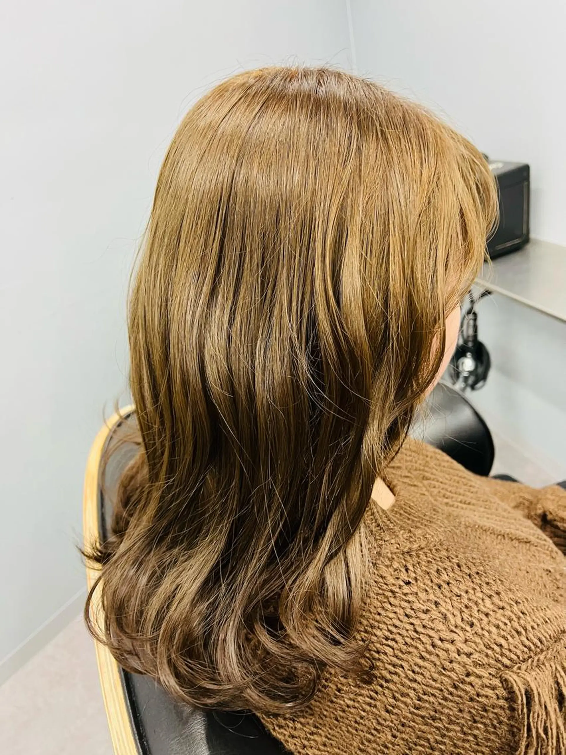 ロング カラー ウルフカット ツイストパーマ 池袋メンズパーマ フェード純平のヘアスタイル