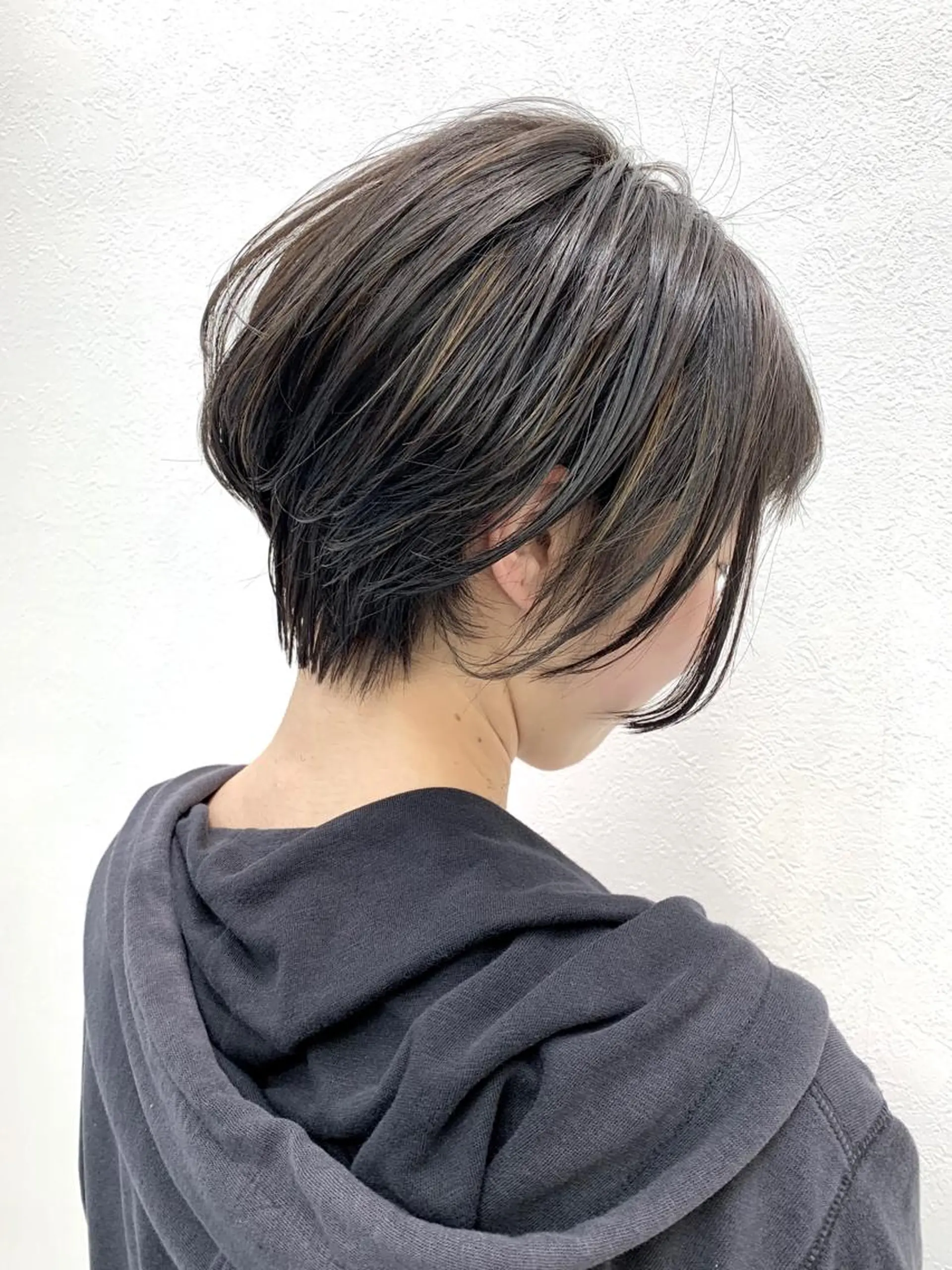 ショート カラー カット ヘアカラー トリートメント 酸性ストレート/ブリ ーチなし/中村 匠のヘアスタイル