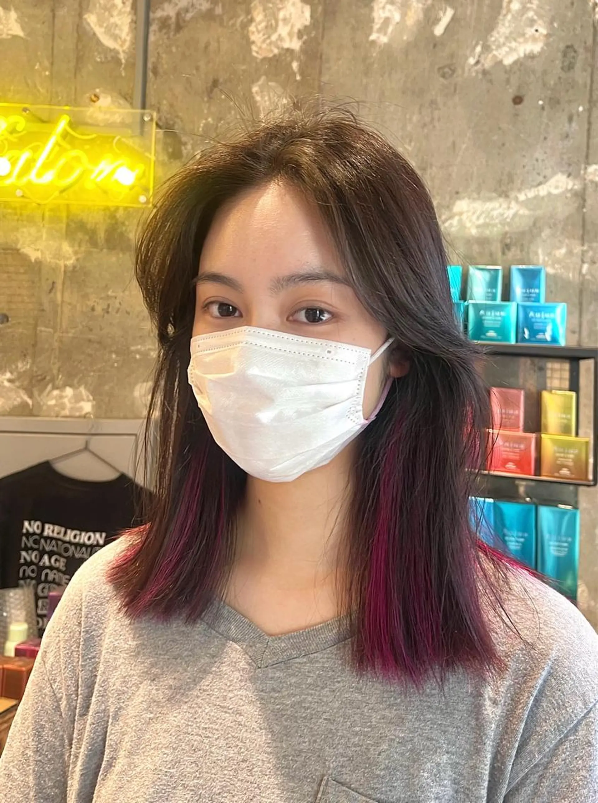 ミディアム ヘアカラー ano ♡のヘアスタイル