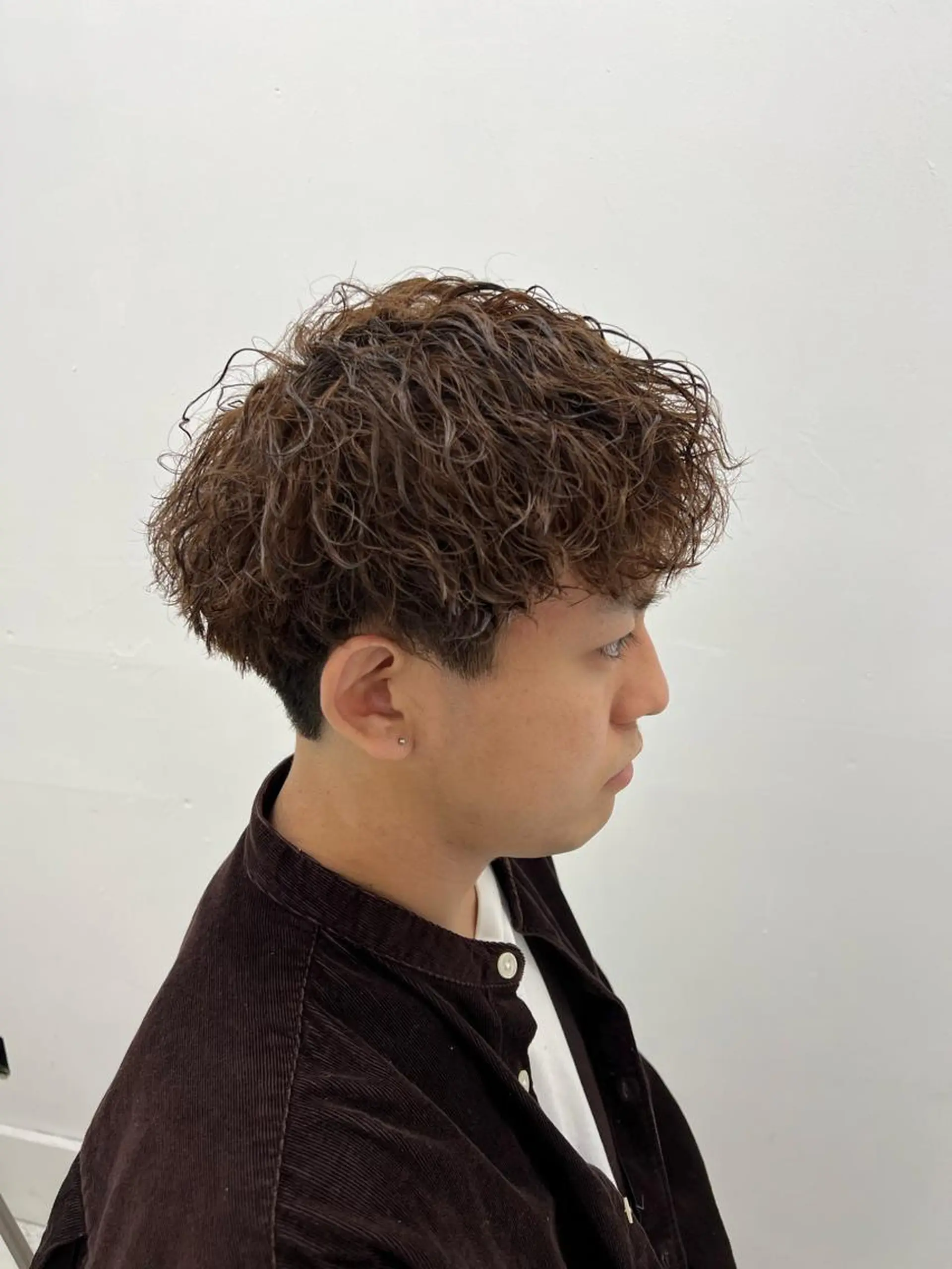 パーマ メンズ カット パーマ 柏メンズカットパーマ NO.1タイチのヘアスタイル