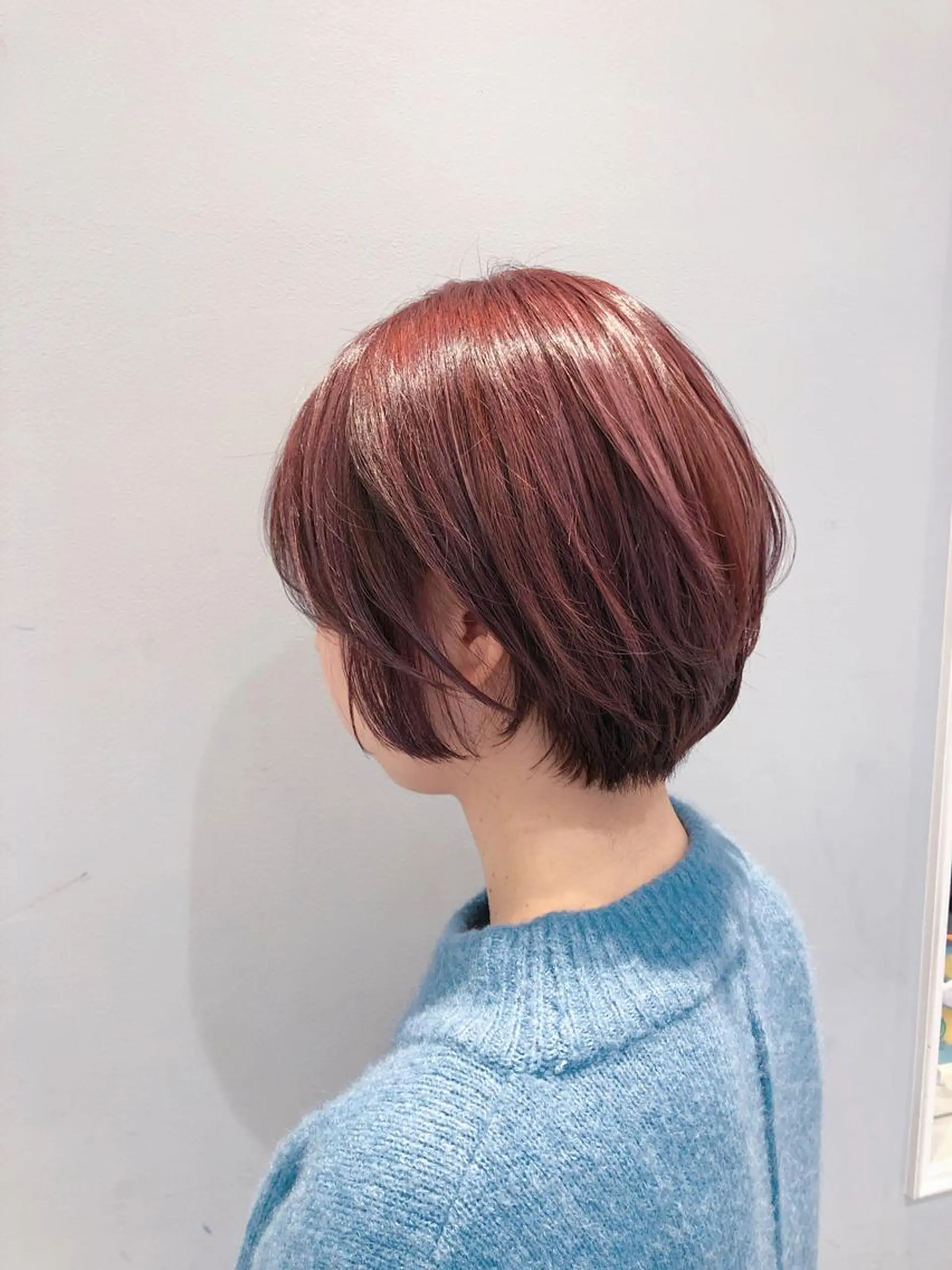 ショート 似合わせ艶髪カラー ❤️ハダユミのヘアスタイル