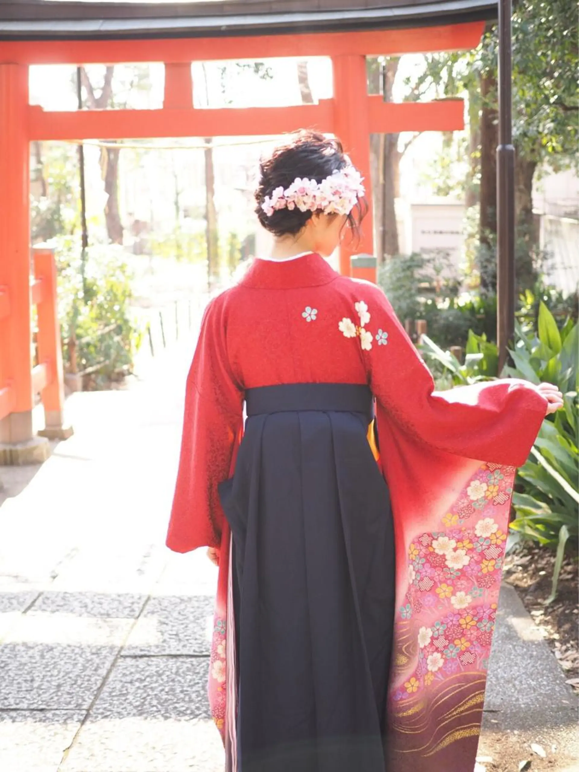 セミロング ヘアアレンジ ぱつっとボブ/ 小野あかねのヘアスタイル