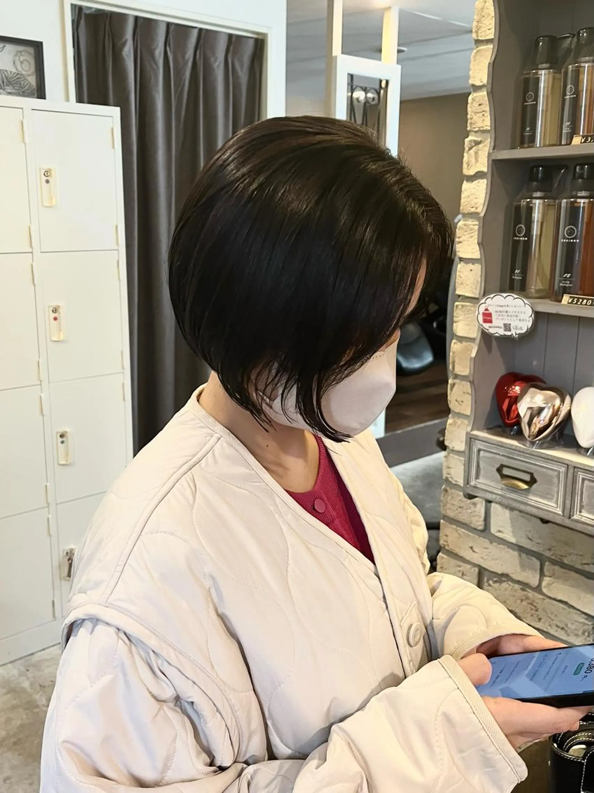 ショート カット ヘアカラー 縮毛矯正 ショートスタイル /tomo.のヘアスタイル