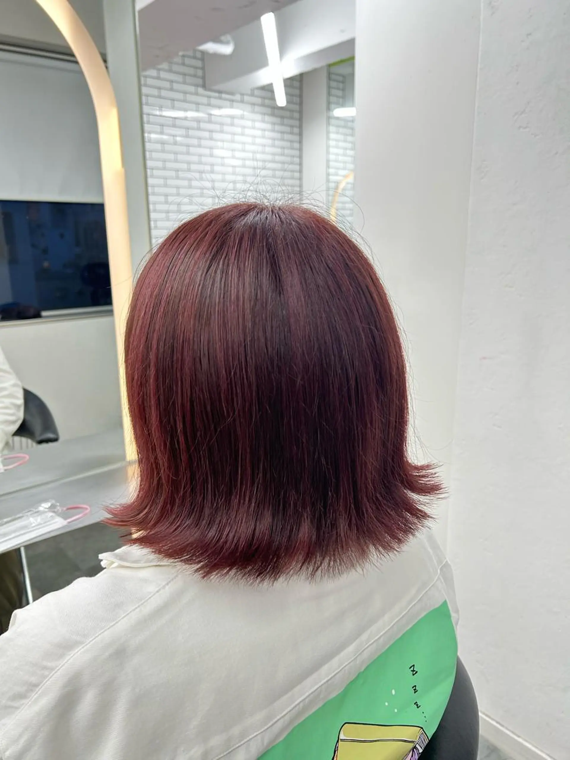 カラー 莉乃/縮毛矯正/髪質 改善/艶カラーのヘアスタイル