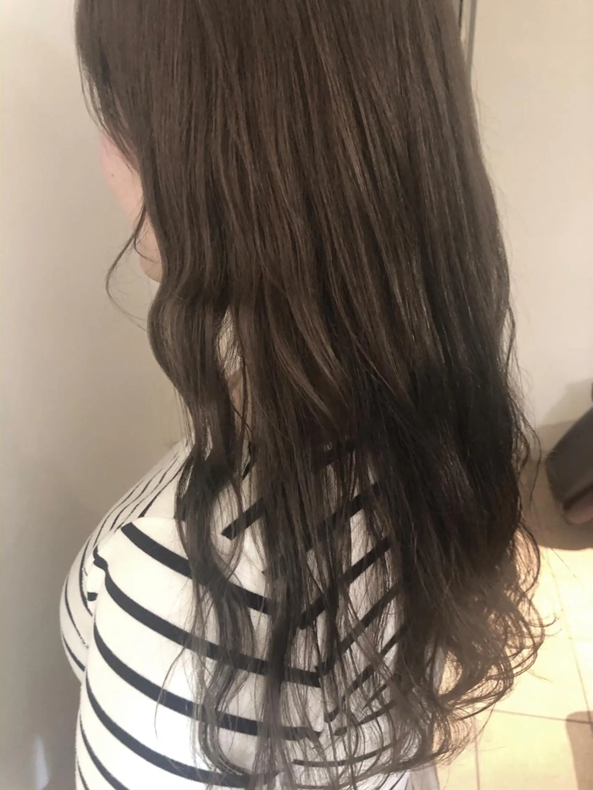 ロング カラー ロング カット ヘアカラー トリートメント 韓国hair ·͜· watanabeのヘアスタイル