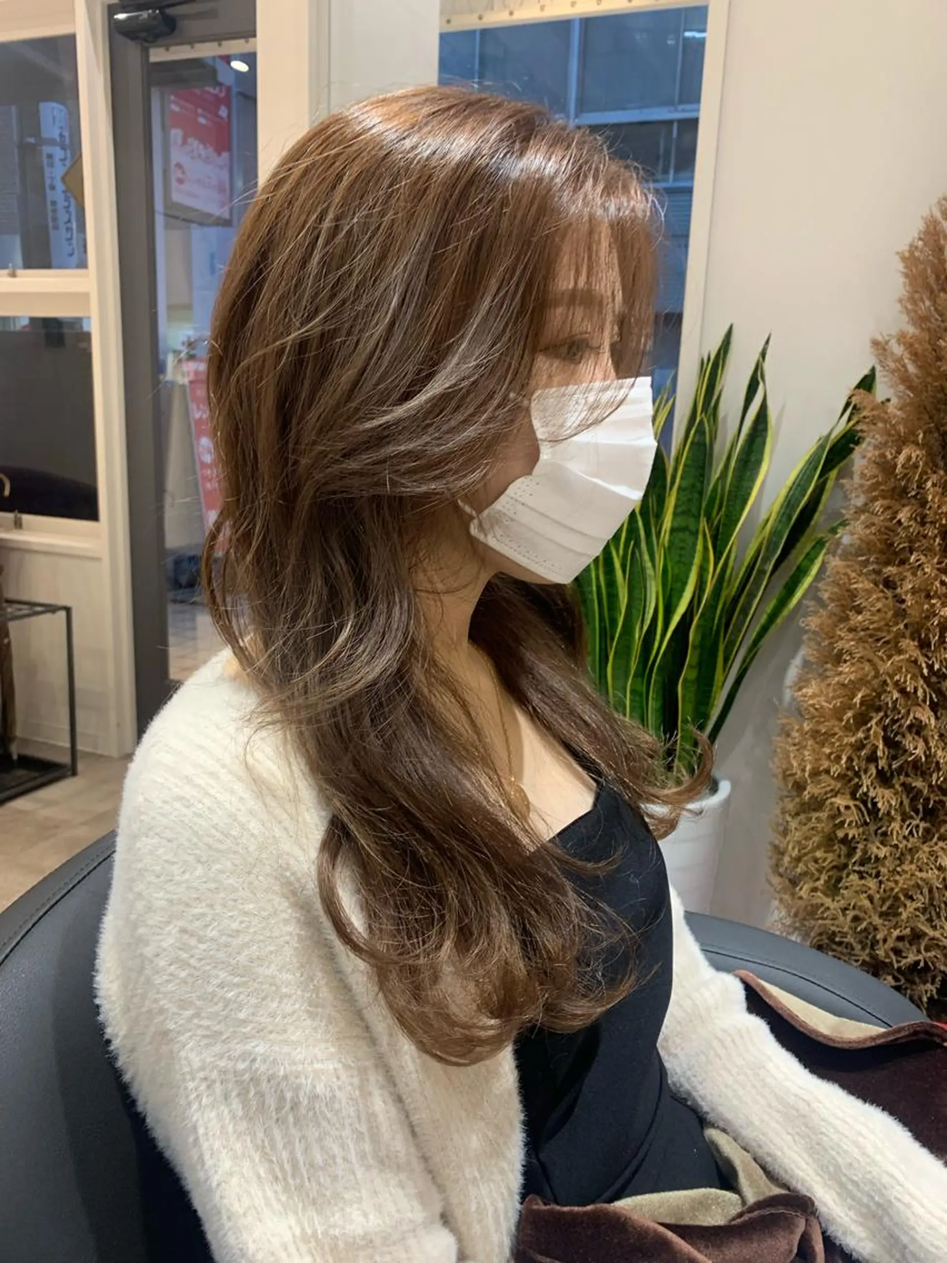 ロング カラー 🥀韓国ヘア🥀 宮津真菜のヘアスタイル