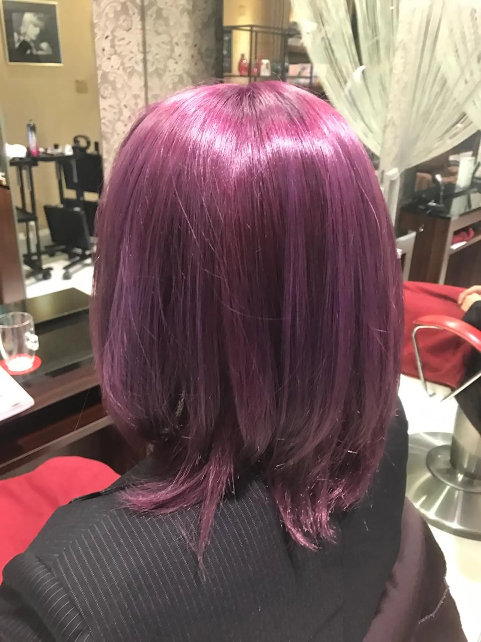 カラー ブルーカラー ブルーパープル 🔹TOMO🔹 圧倒的経験値🔹のヘアスタイル