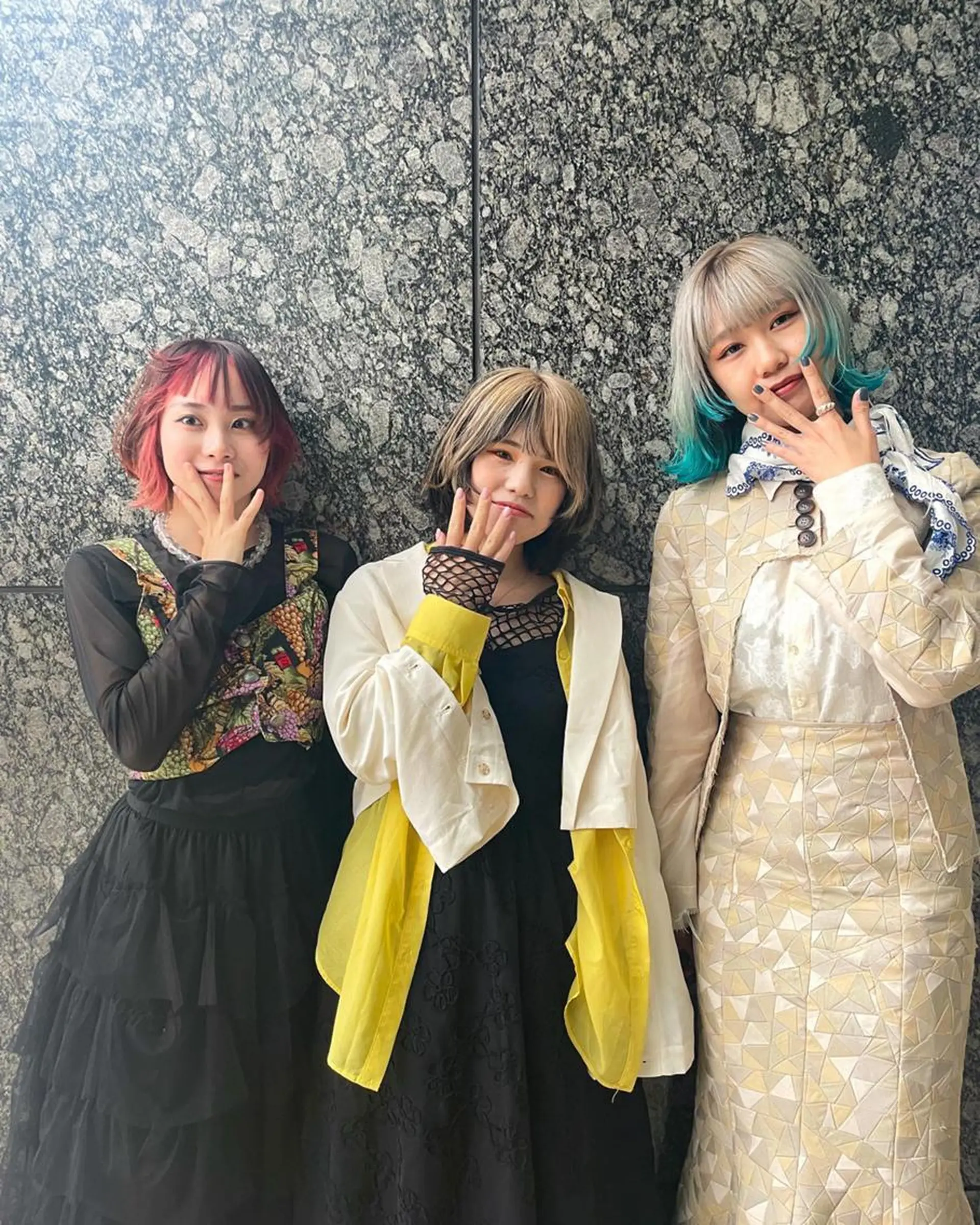 ミディアム カラー パーマ 髪質改善/ブリーチ 田代 龍我のヘアスタイル