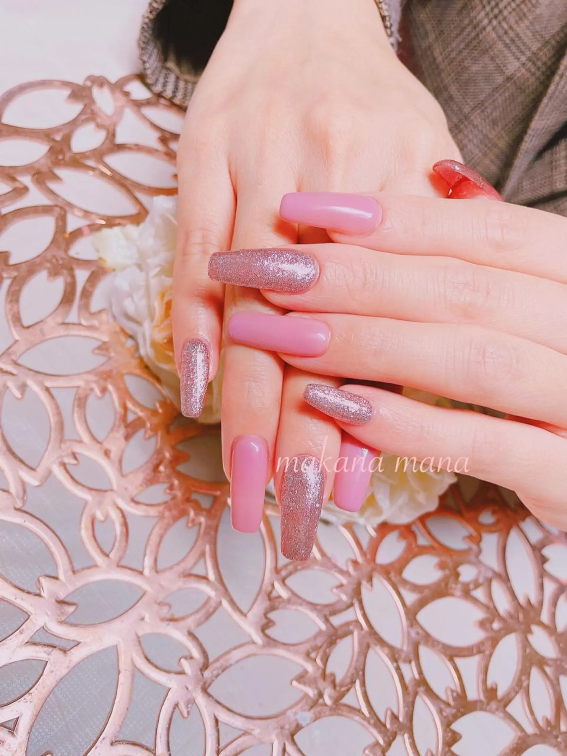 ネイル ネイルチップ ハンドネイル Makana Manaのネイルデザイン