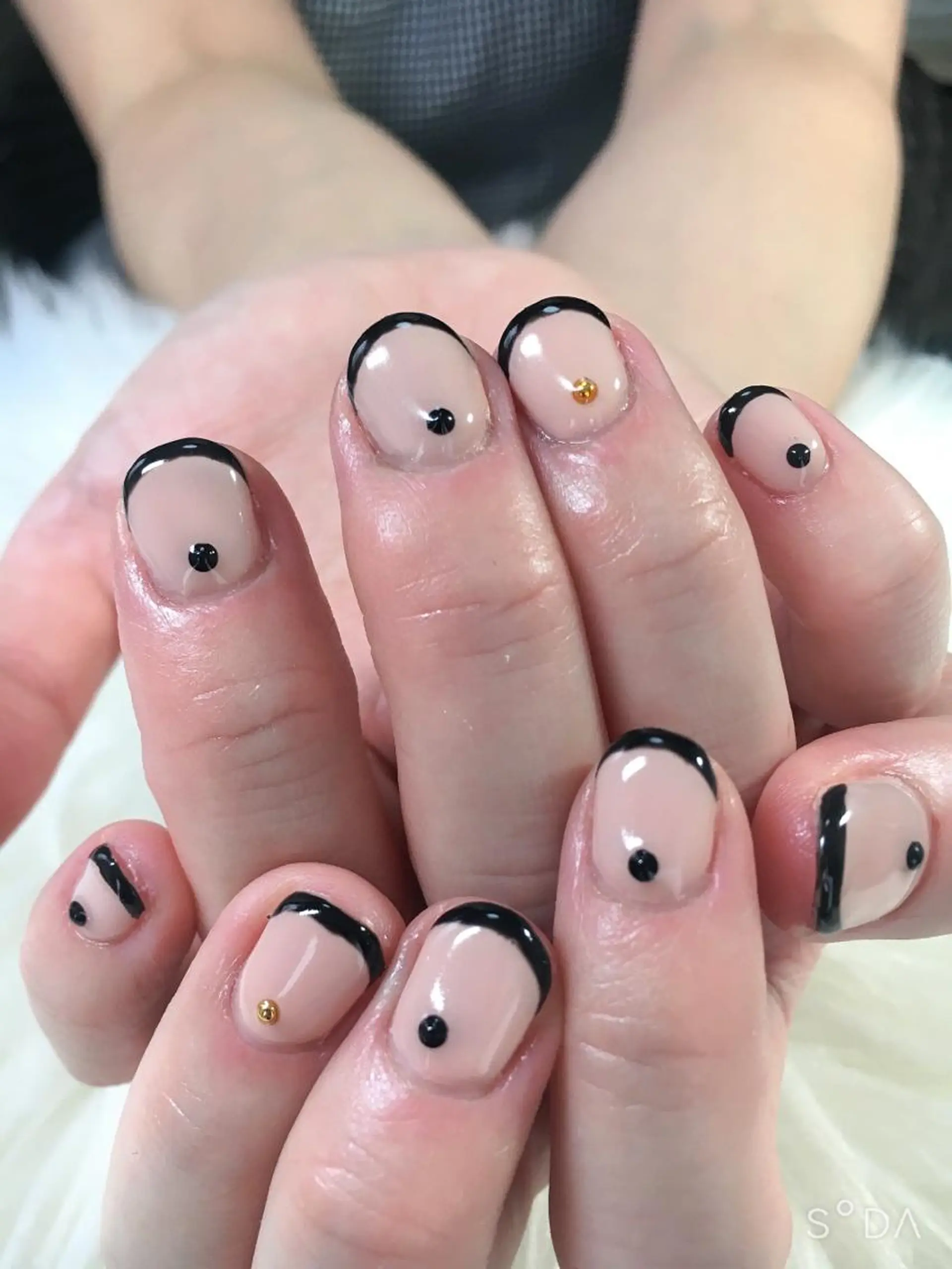 ネイル フレンチネイル ハンドネイル フットネイル miwa ミワのネイルデザイン