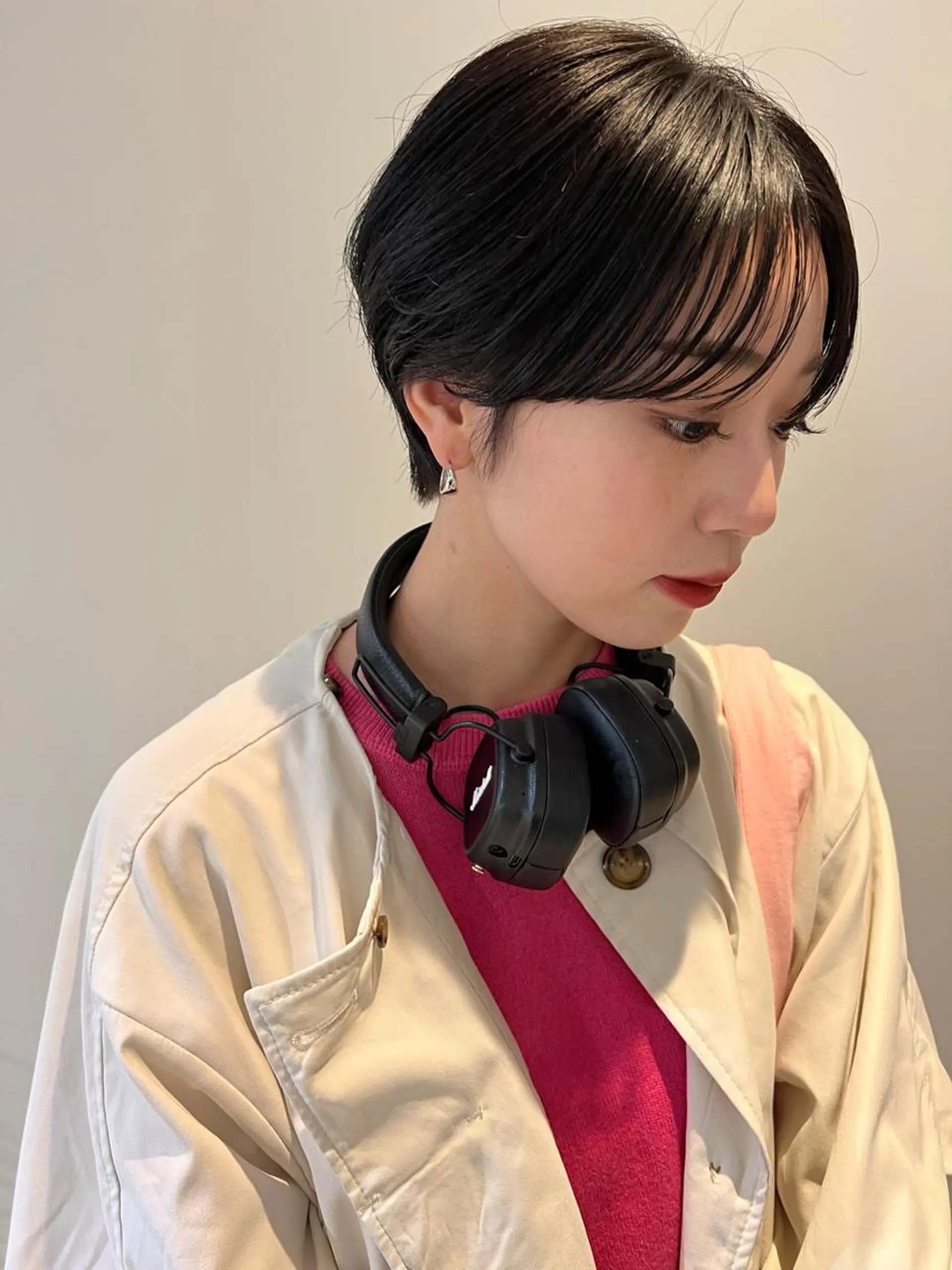 ショート カラー MARU パーマ/レイヤーのヘアスタイル