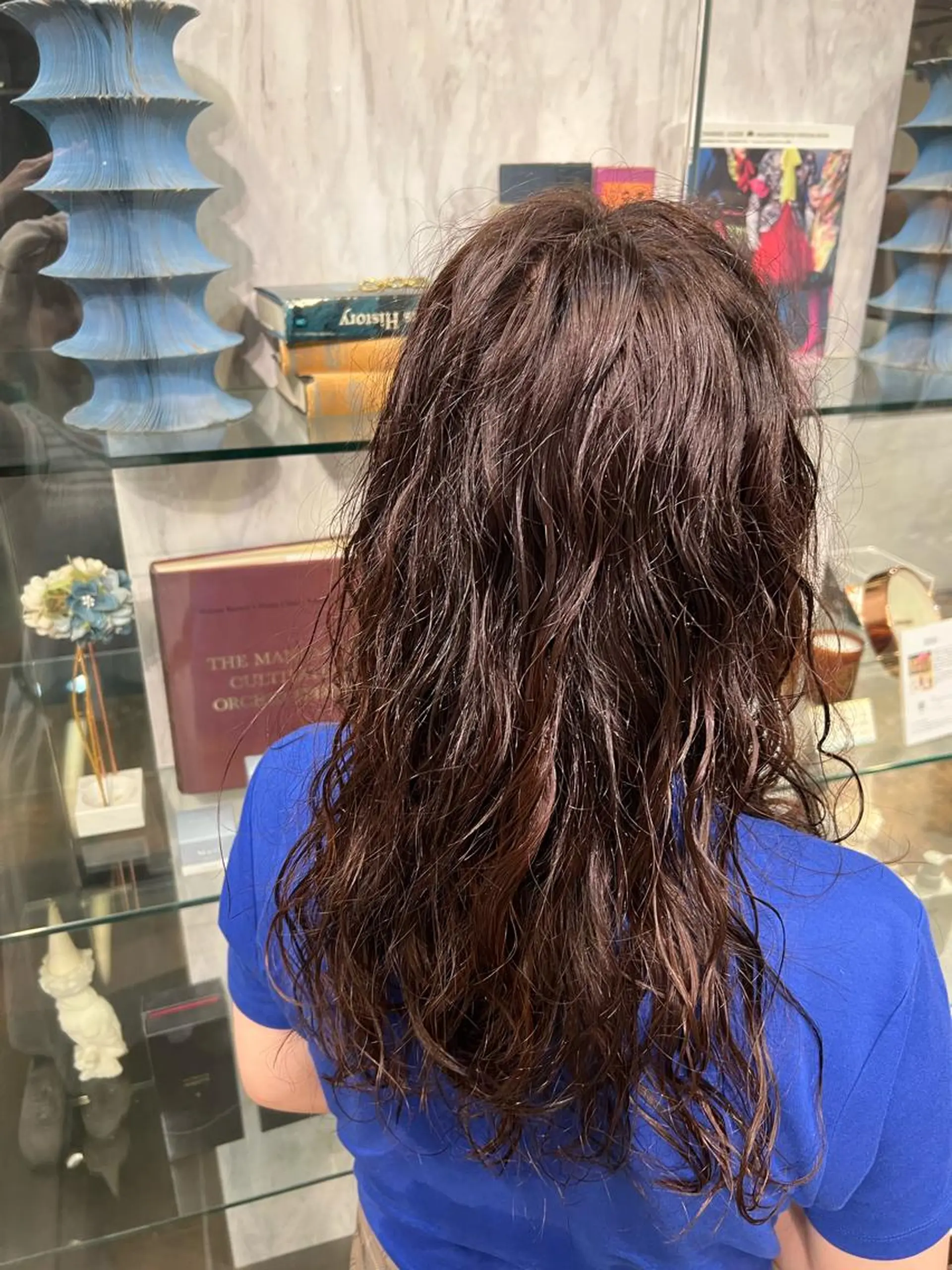 ロング パーマ 松井美樹/似合わせ ガーリー・韓国のヘアスタイル