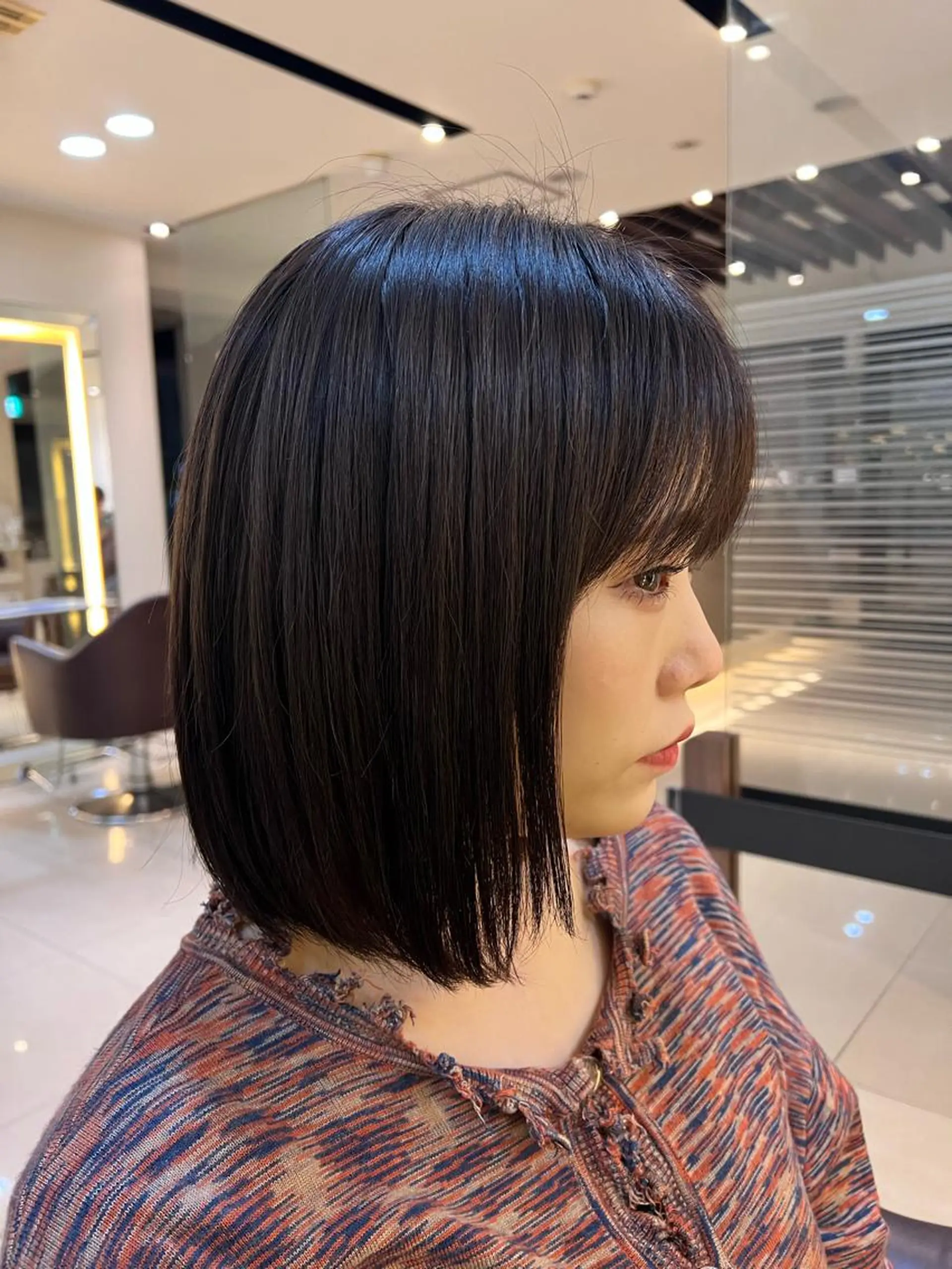 ミディアム ヘアカラー 🌺まなみ/ うる艶カラー🌺のヘアスタイル