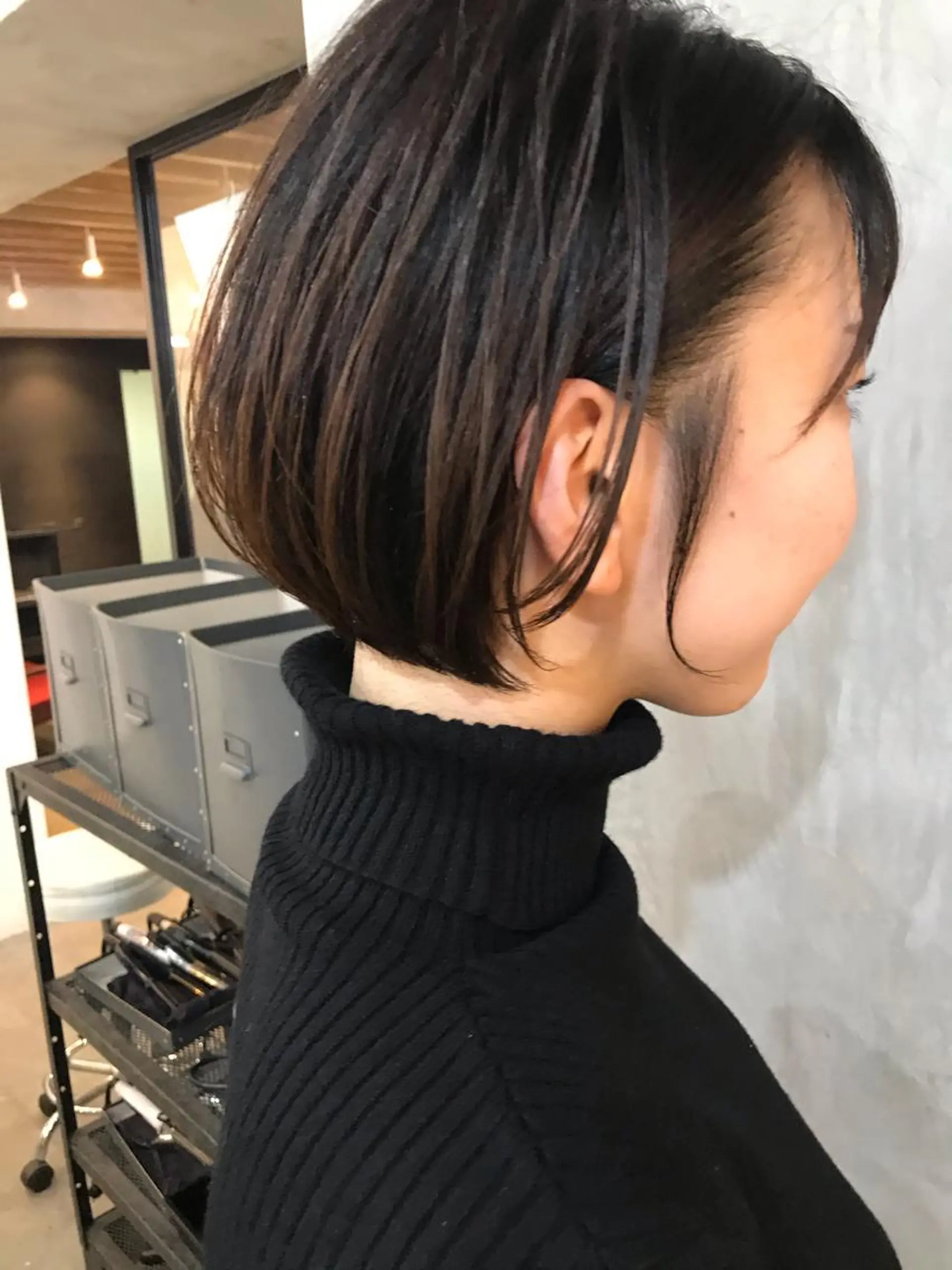 ショート カラー ショートボブ ボブ ショートヘア 小顔カット SAKURA omotesandoのヘアスタイル