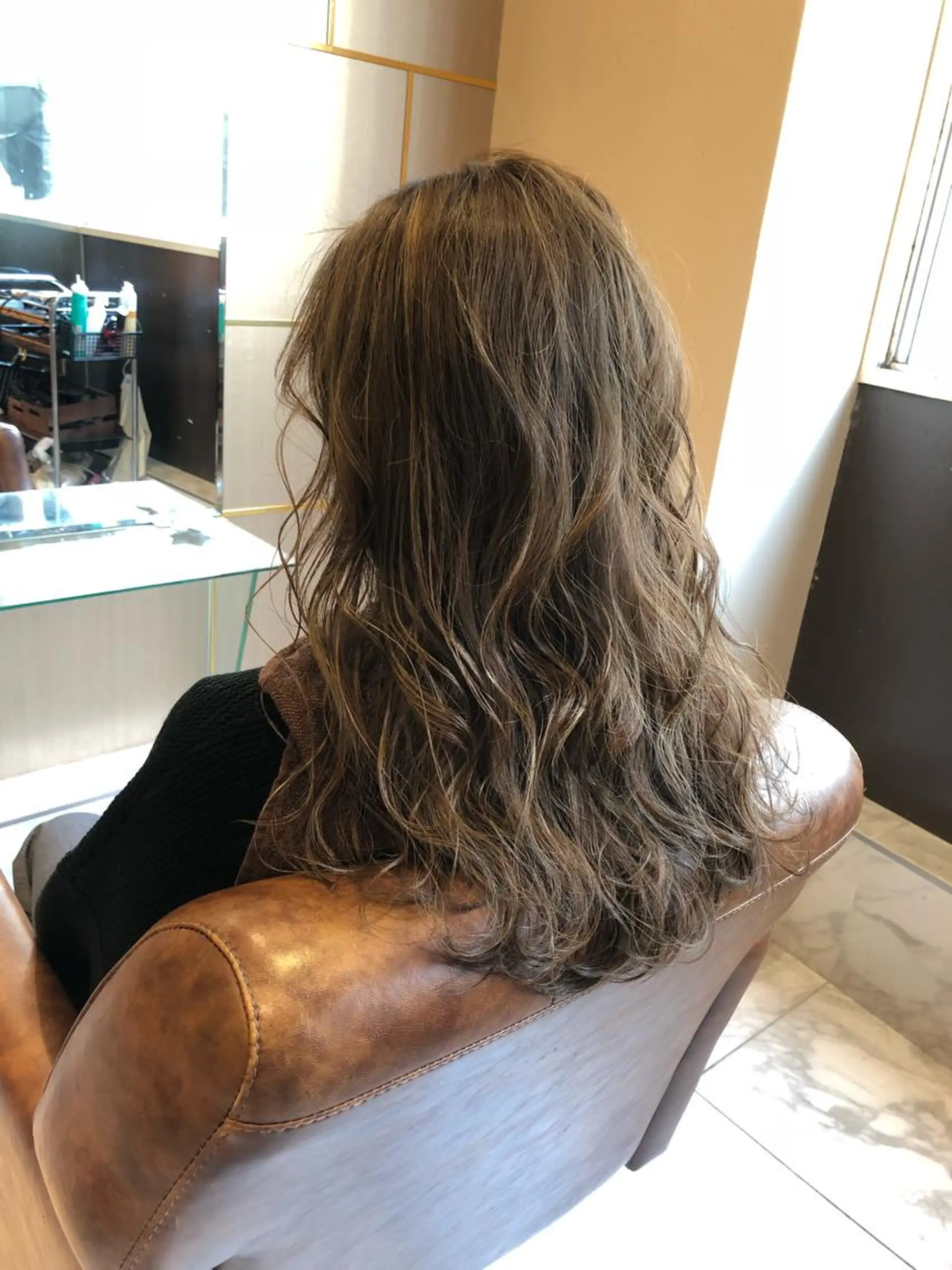 ロング キッズ ネイル マツエク・マツパ アッシュ 外国人風カラー 綺麗な髪質にしたい方 限定🌈清水　祥のヘアスタイル