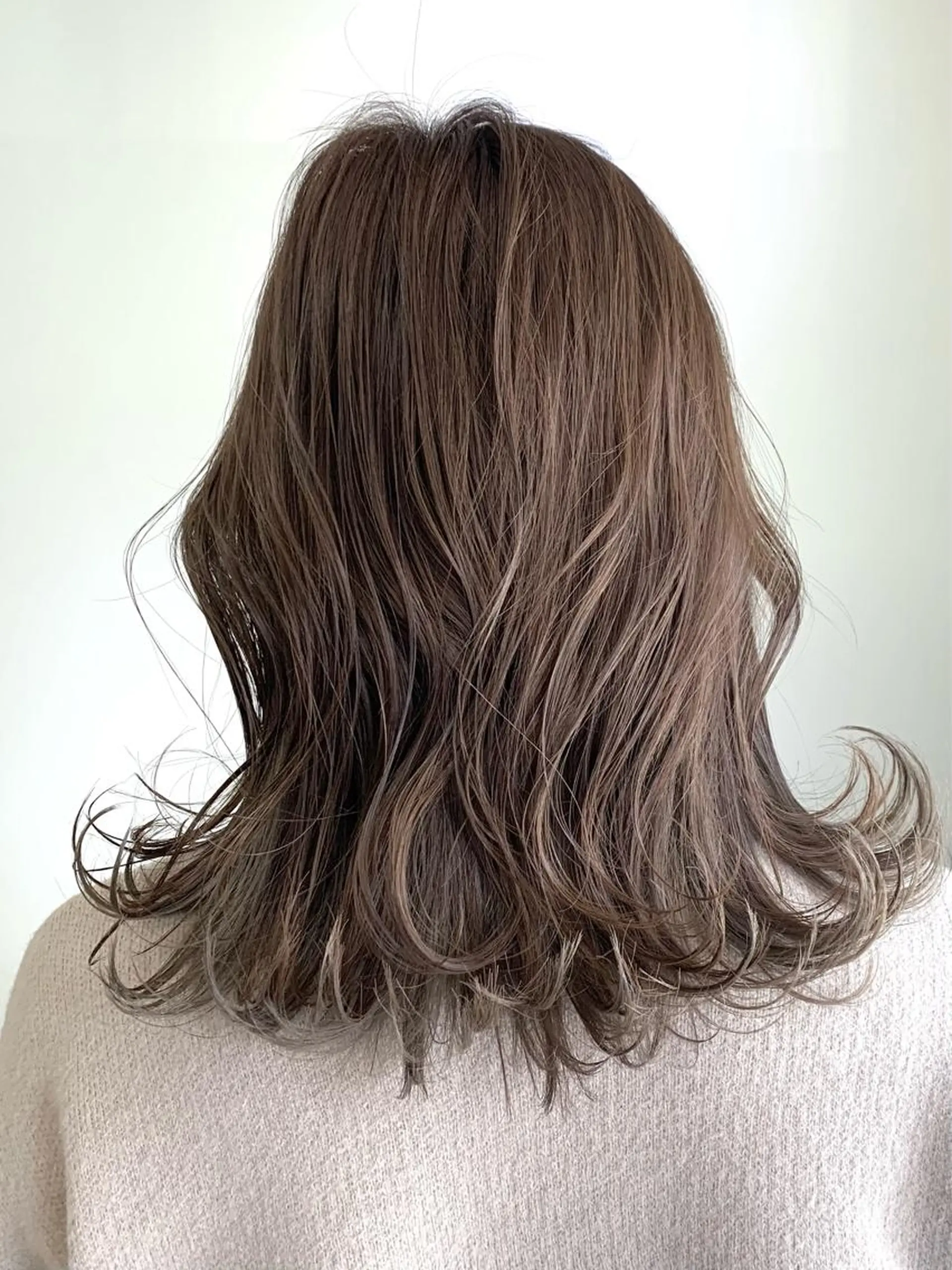 ミディアム 本場韓国ヘア特化 아이비/Aibiのヘアスタイル