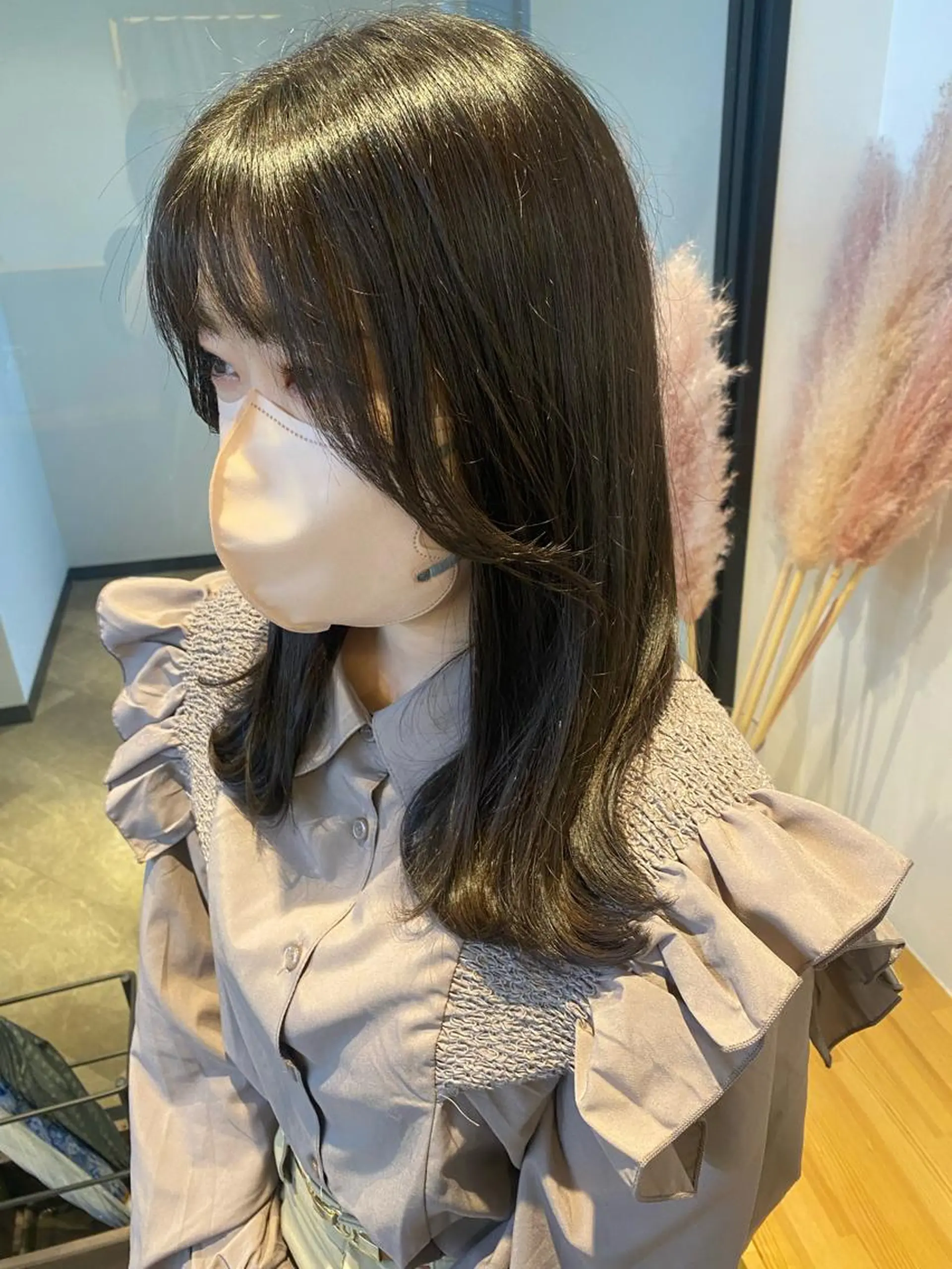 セミロング カラー 🌼ハイライト透明感 🌼maiのヘアスタイル