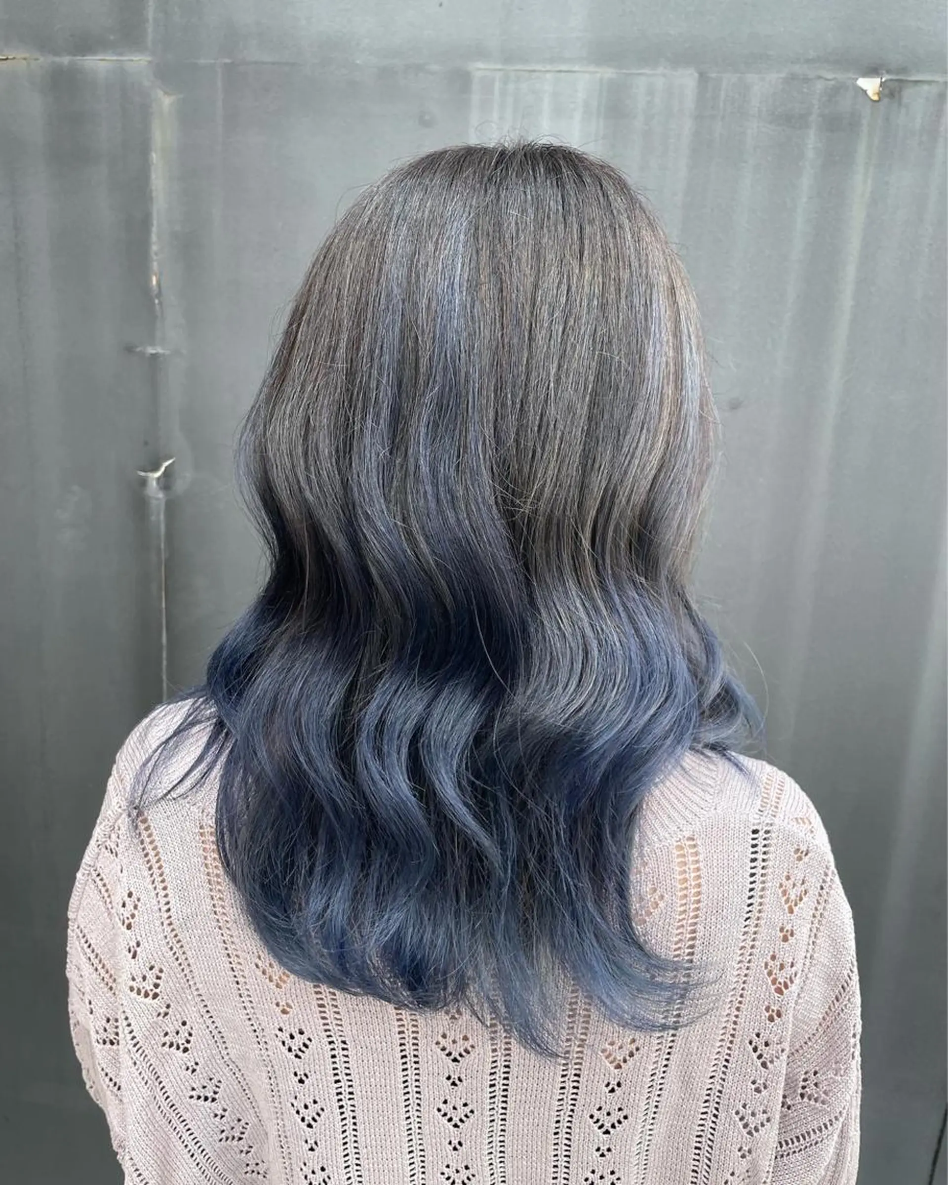 セミロング カラー 神戸 大輝のヘアスタイル