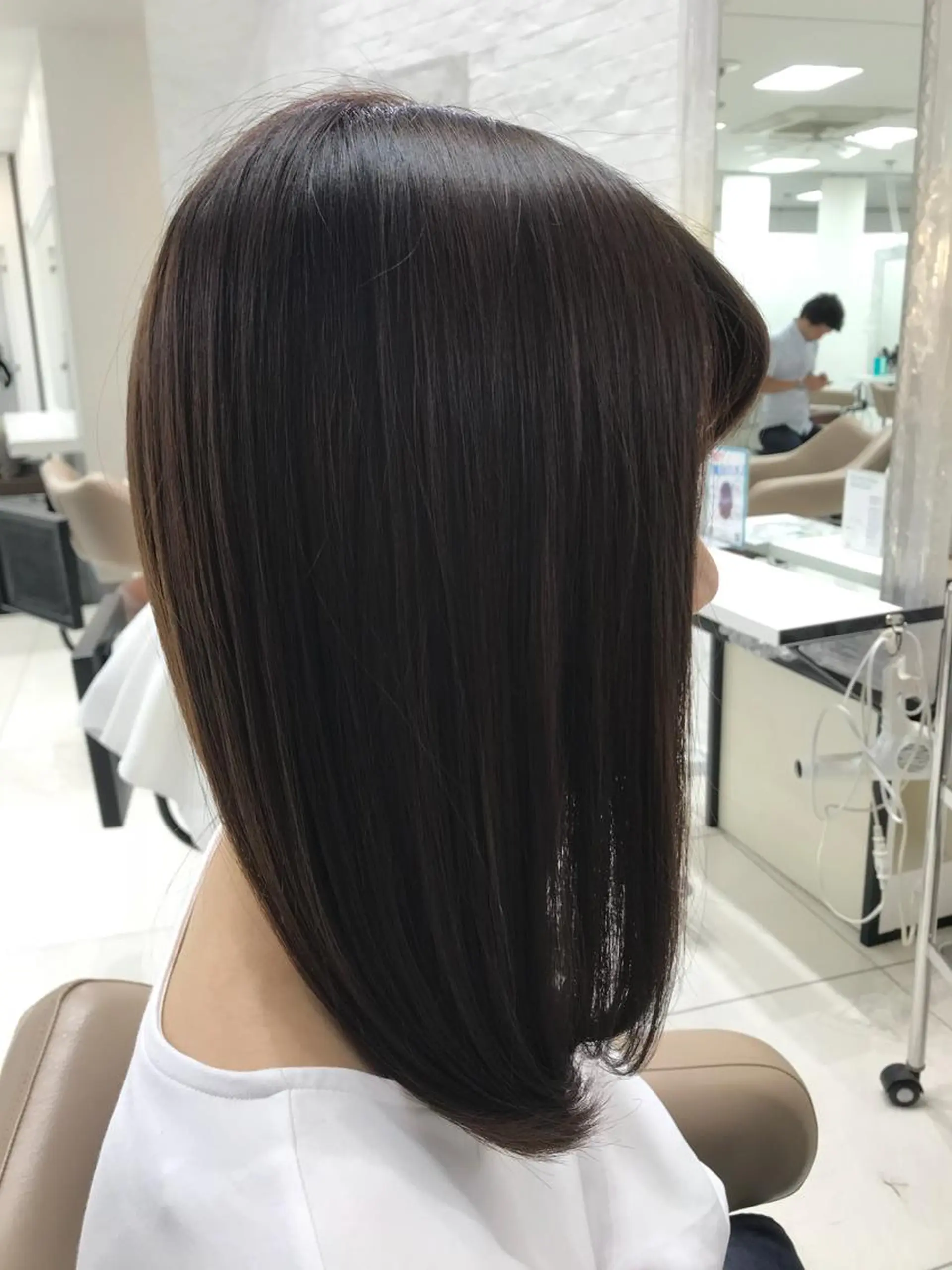 セミロング カラー カット ヘアカラー トリートメント ショート、ボブ/ 川鍋薫のヘアスタイル