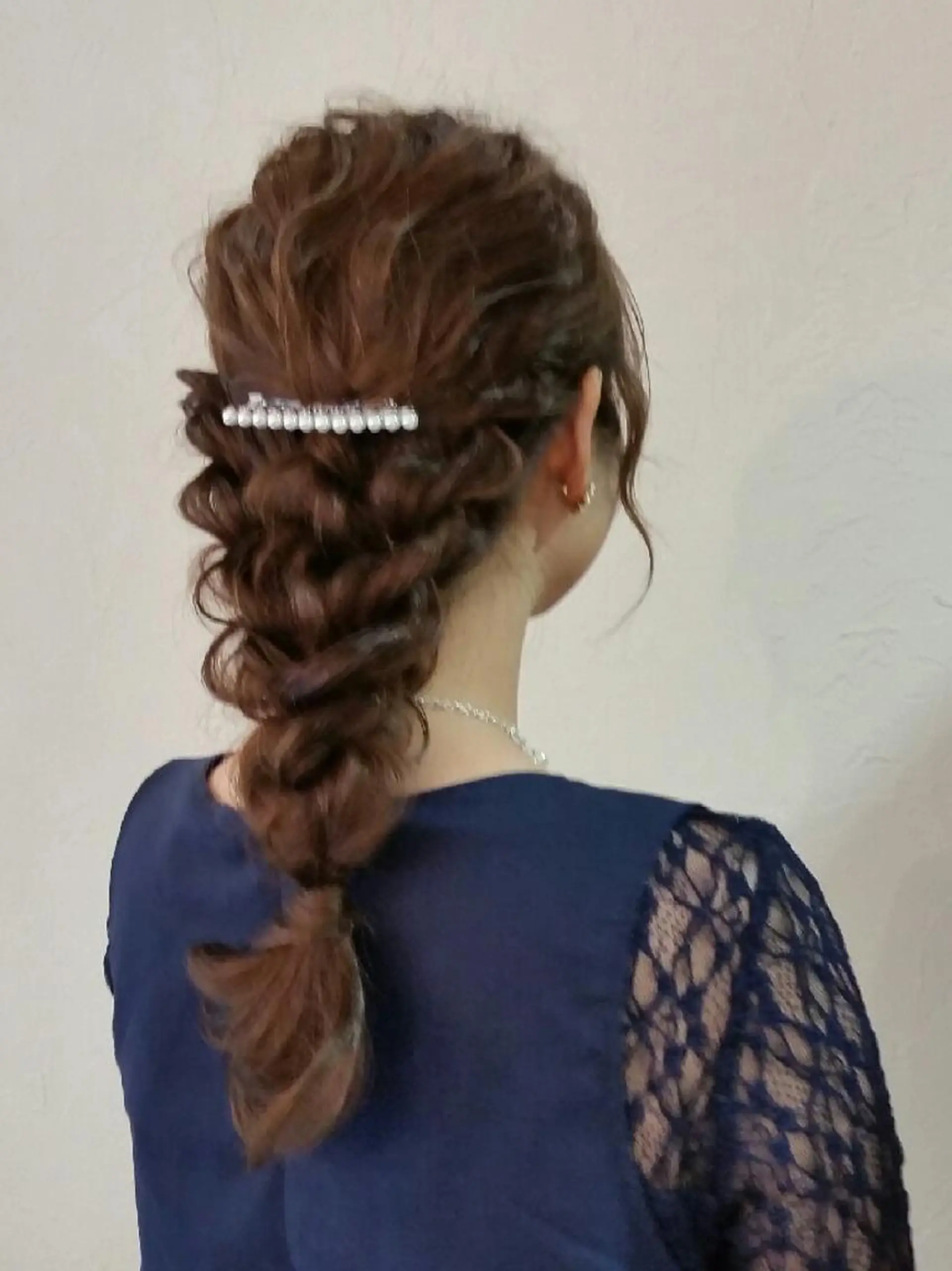 ミディアム セミロング ロング カラー パーマ ヘアアレンジ 前田 裕介のヘアスタイル