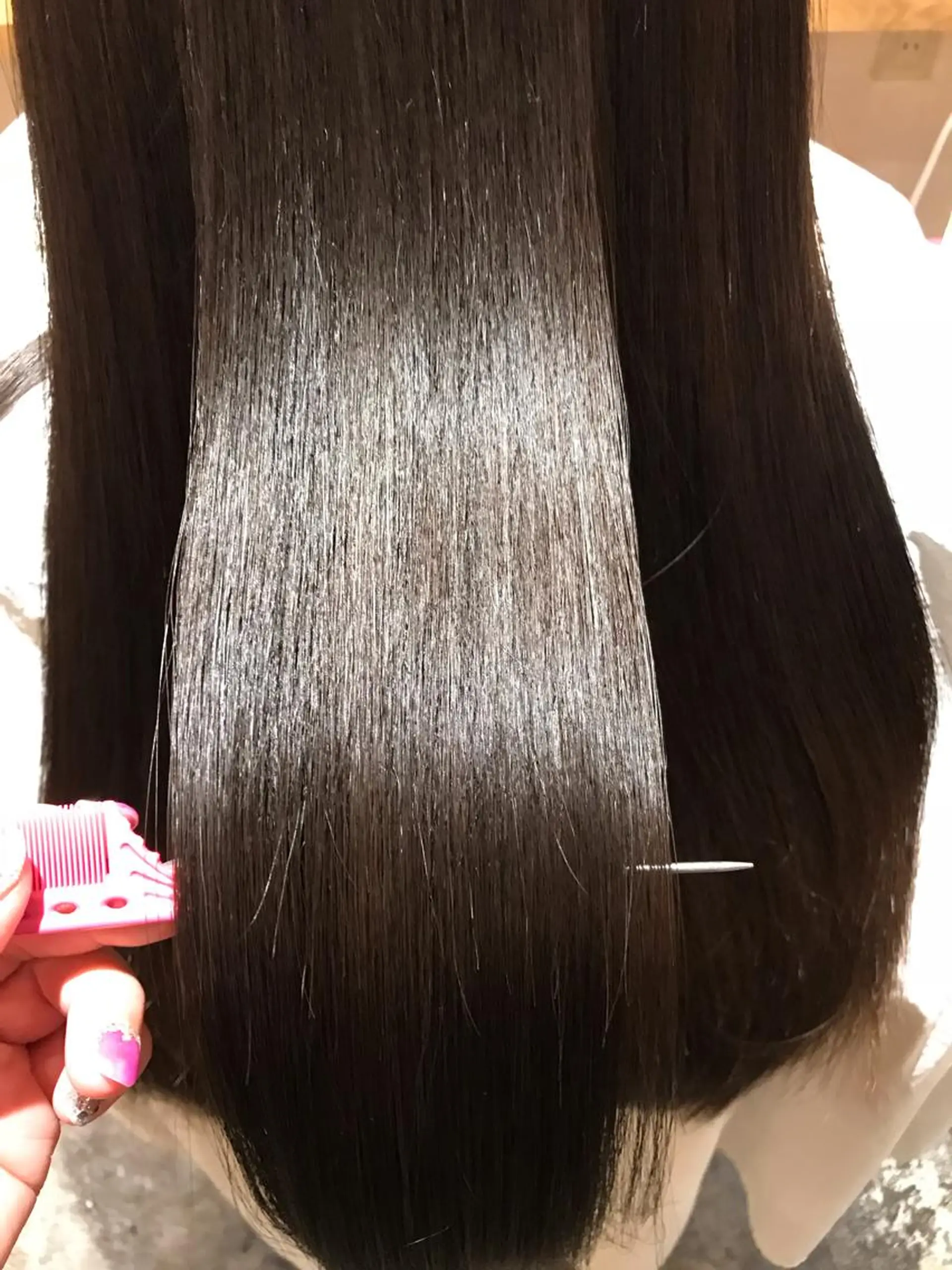 ロング カラー 髪質改善×矯正🫧 韓国ヘアasamiのヘアスタイル