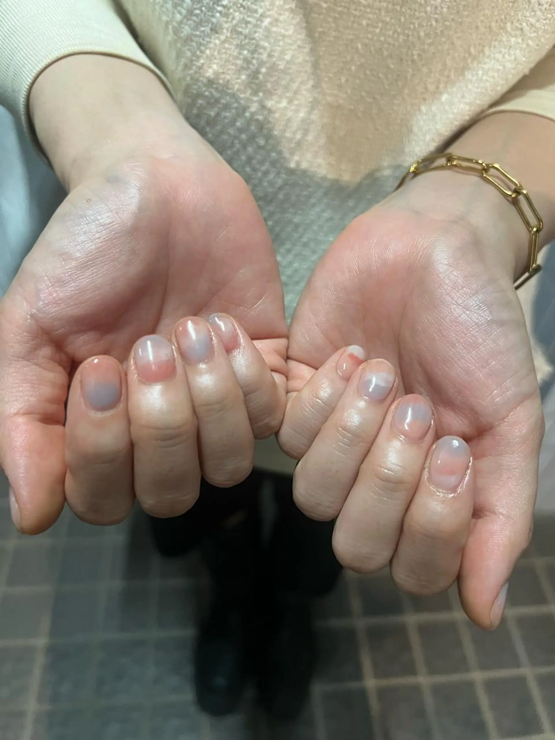 ヘアアレンジ ネイル ボーダー ヘアメイクネイリスト 💄💅hidemiのヘアスタイル