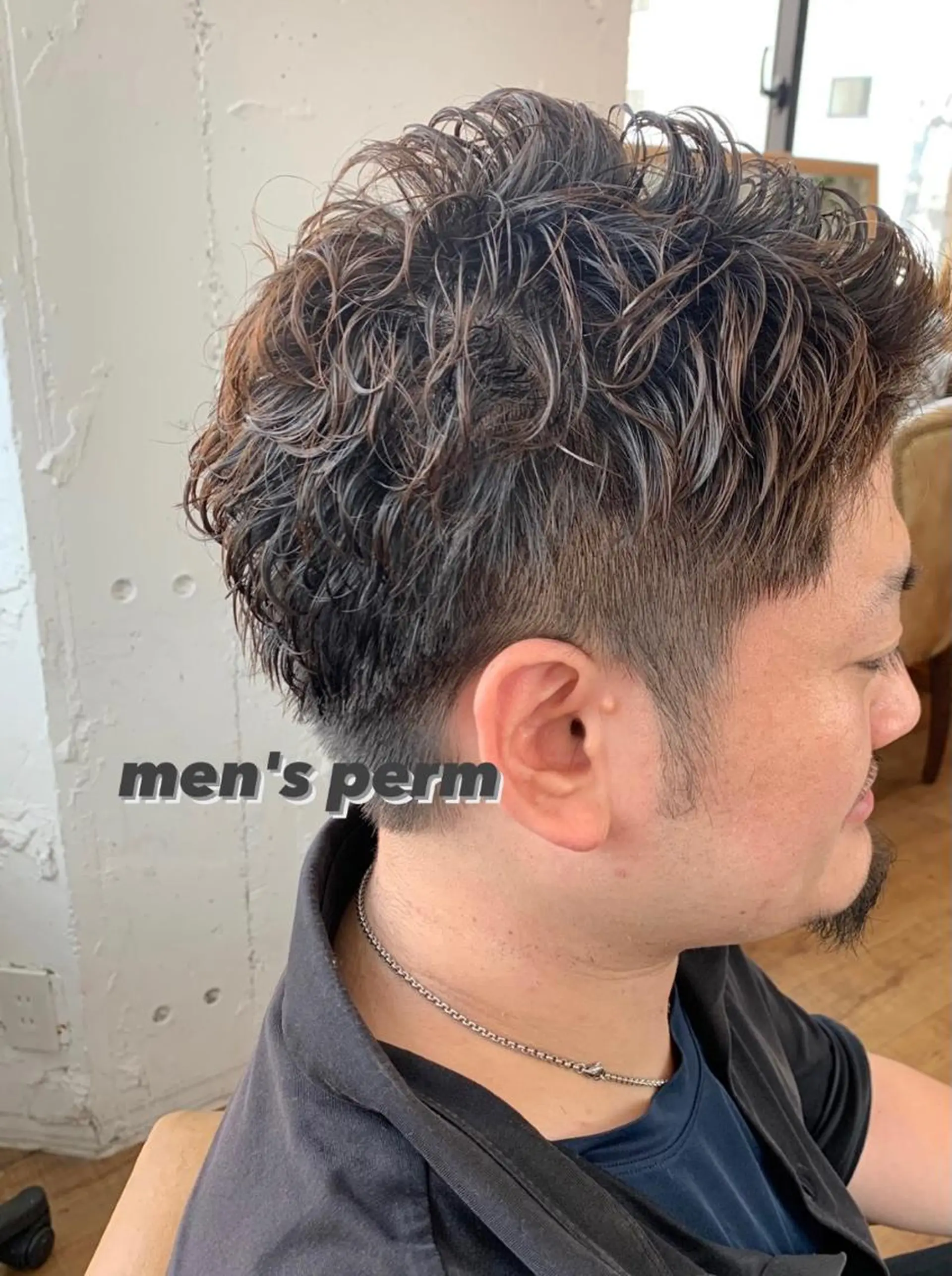 パーマ メンズ Nagisa🥥🧡 南森町駅 徒歩30秒のヘアスタイル