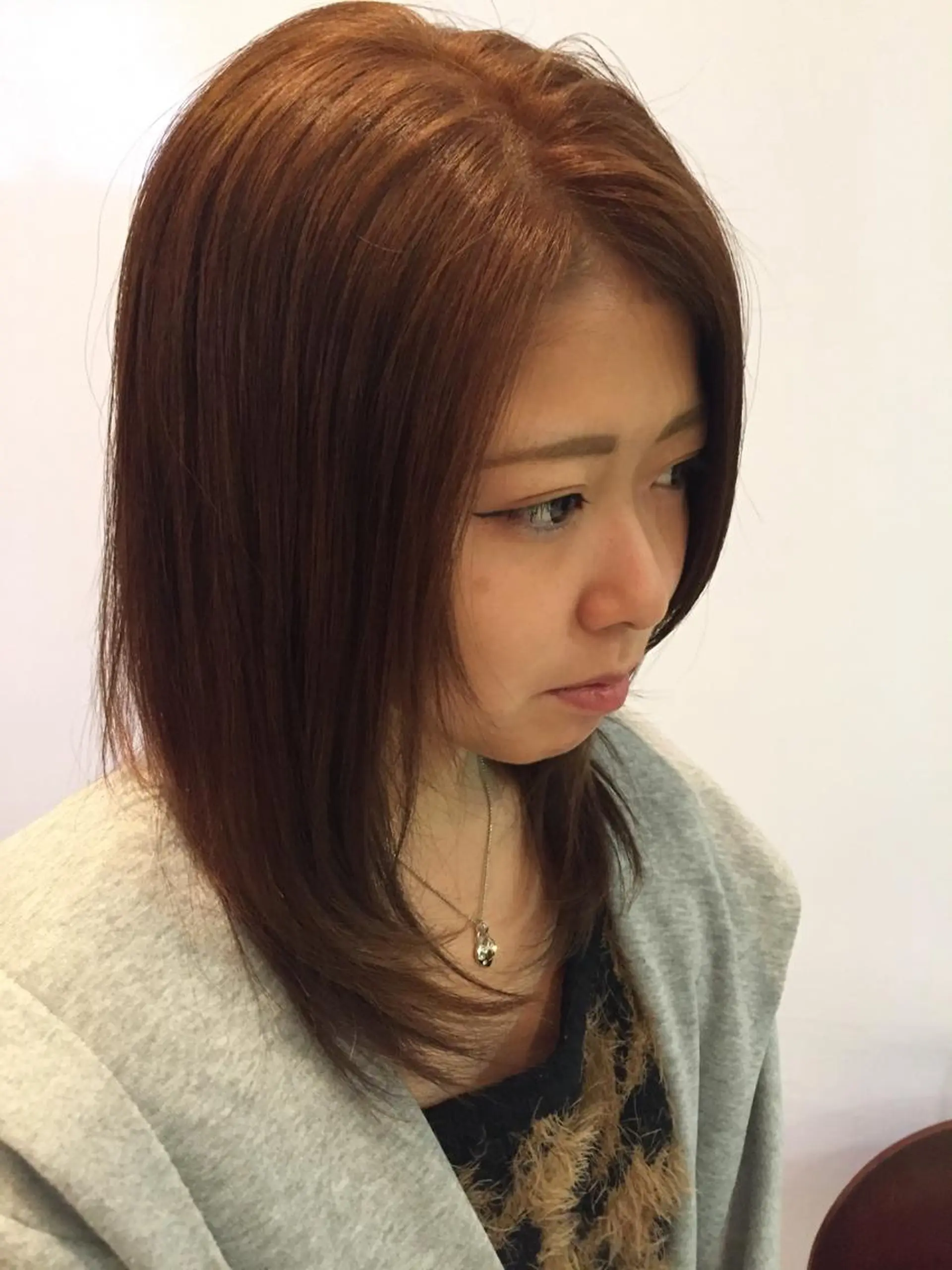 セミロング 関口 友行のヘアスタイル