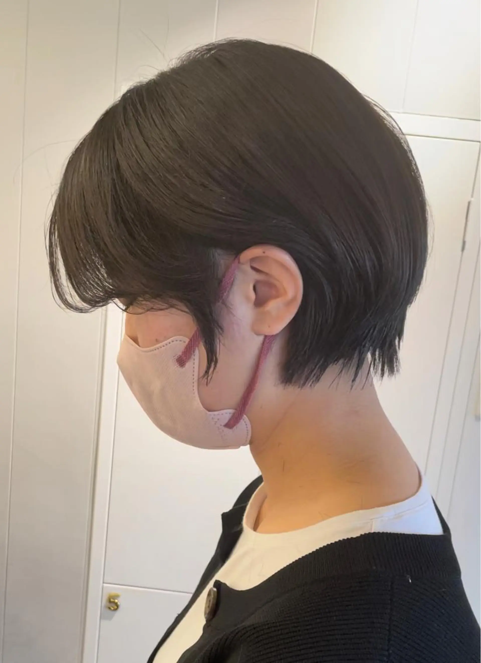 ショート カット ヘアカラー トリートメント 日比崚介🍀 おくれげ小顔カットのヘアスタイル