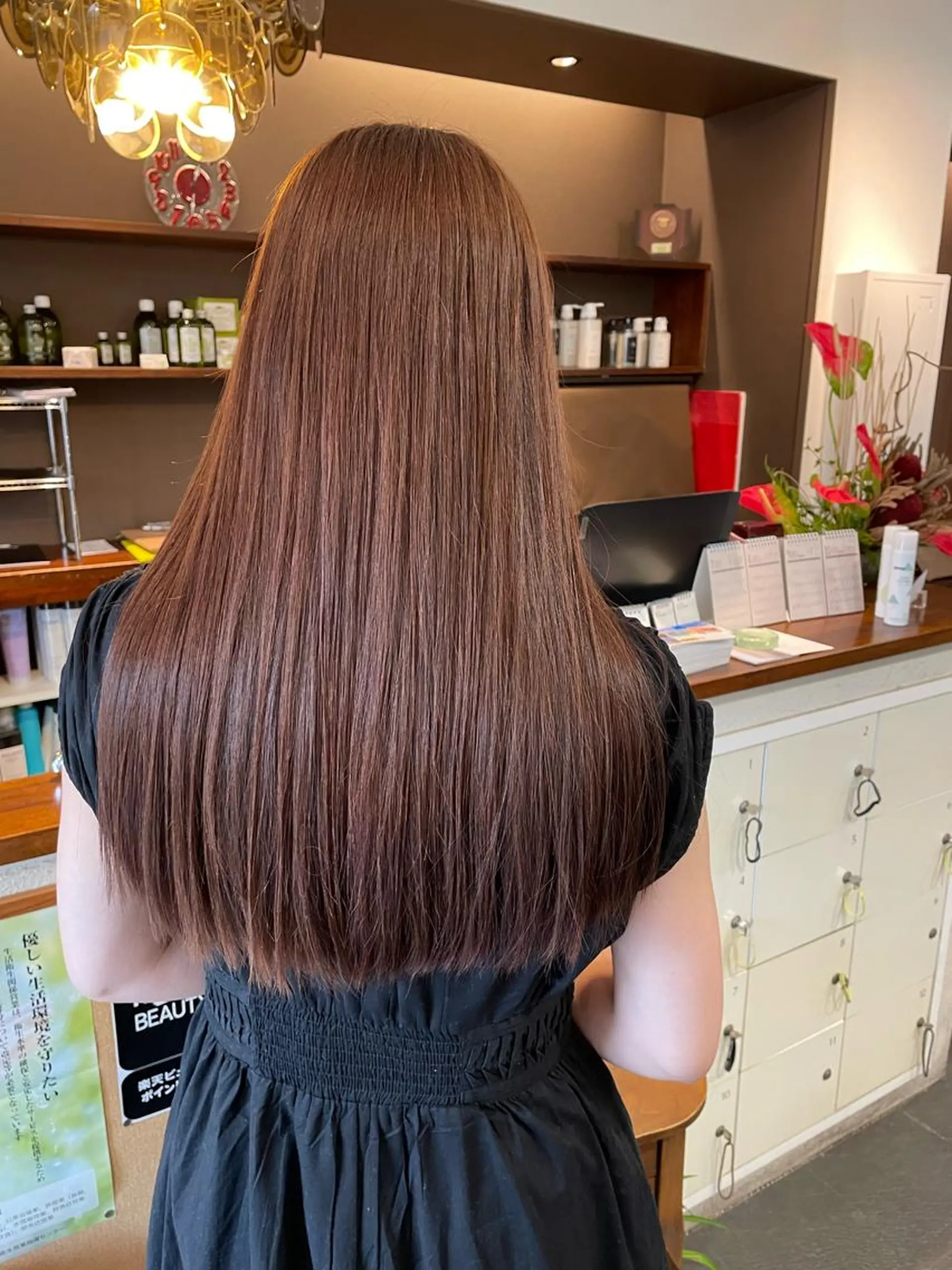 ロング カラー ショートボブ アディクシーカラー ブリーチ 透明感カラー ダブルカラー カット ヘアカラー 月200名以上担当 六甲徒歩30秒のヘアスタイル