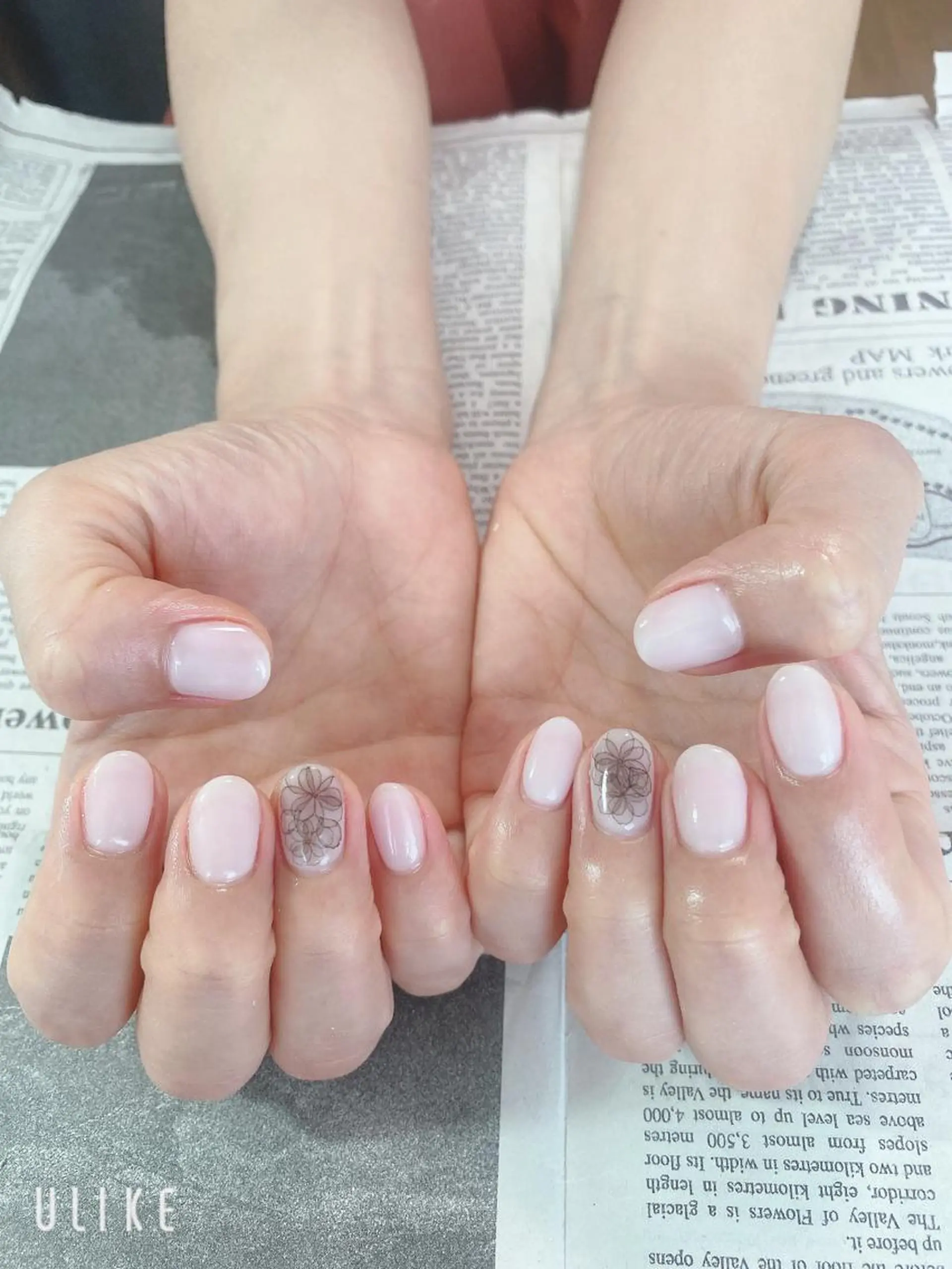 ネイル ハンドネイル ハンドケア 森山 舞のネイルデザイン