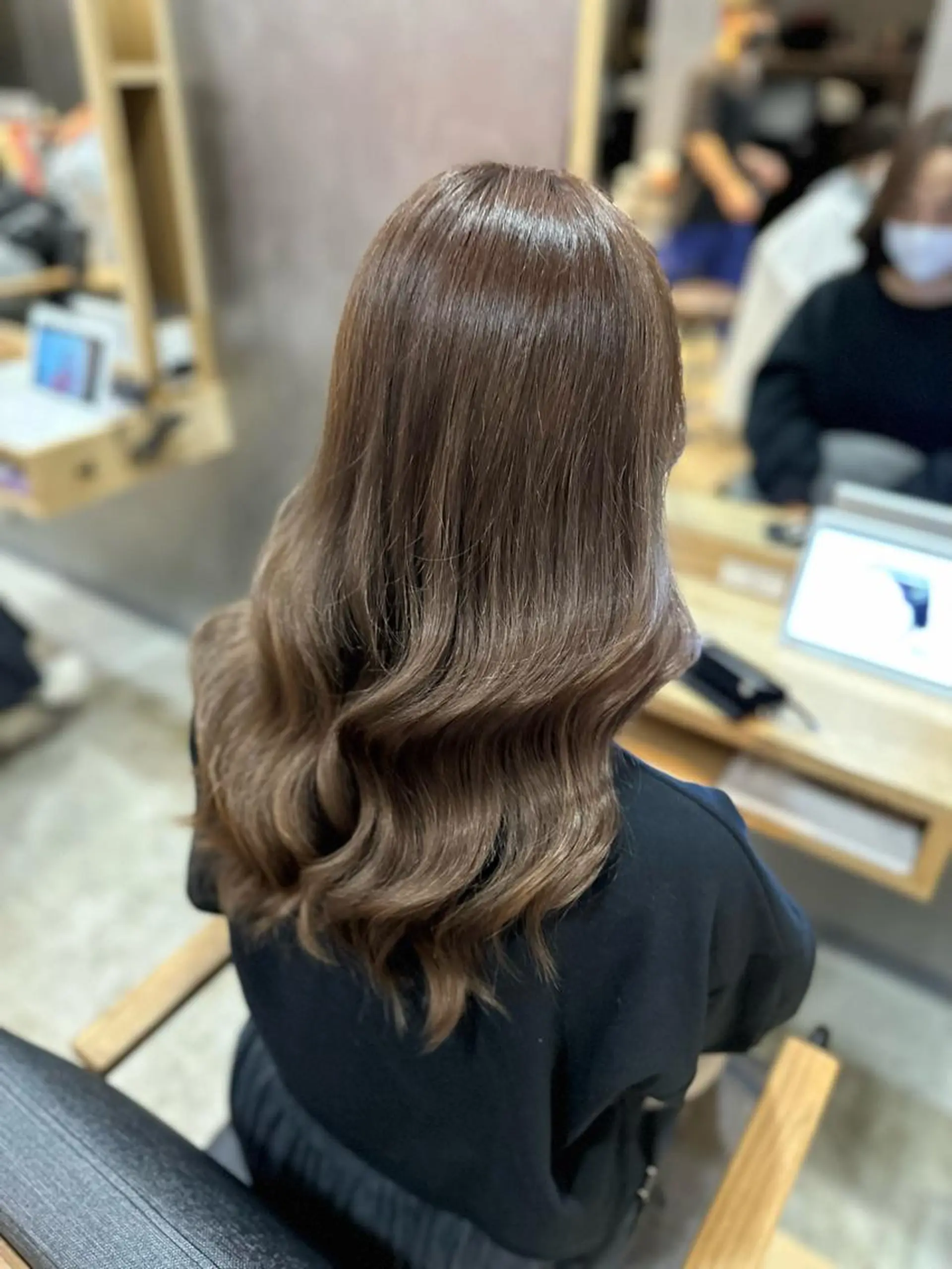 ロング カット ヘアカラー DAICHI inity心斎橋のヘアスタイル