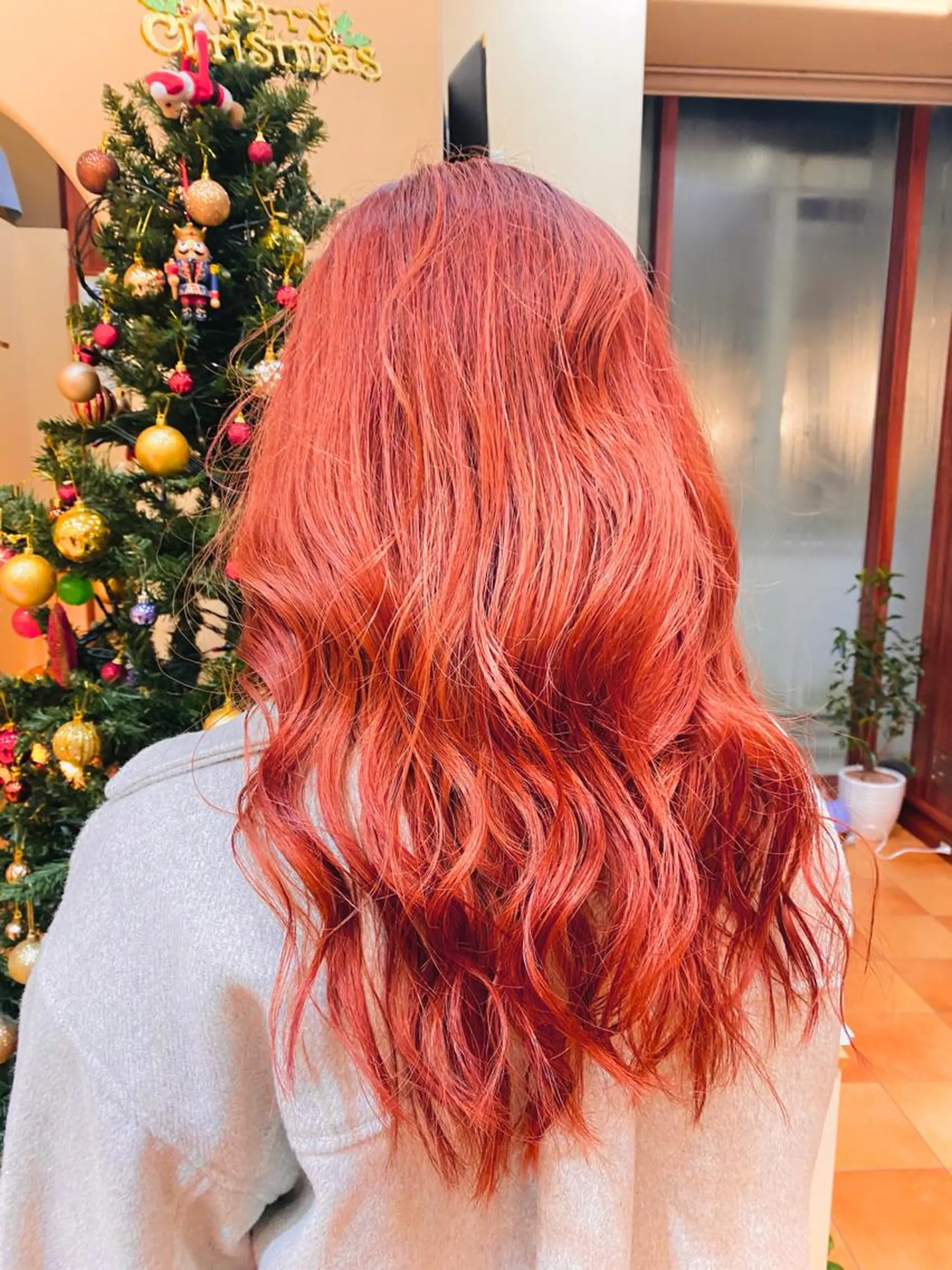 ロング カラー パーマ 大野 あさみのヘアスタイル