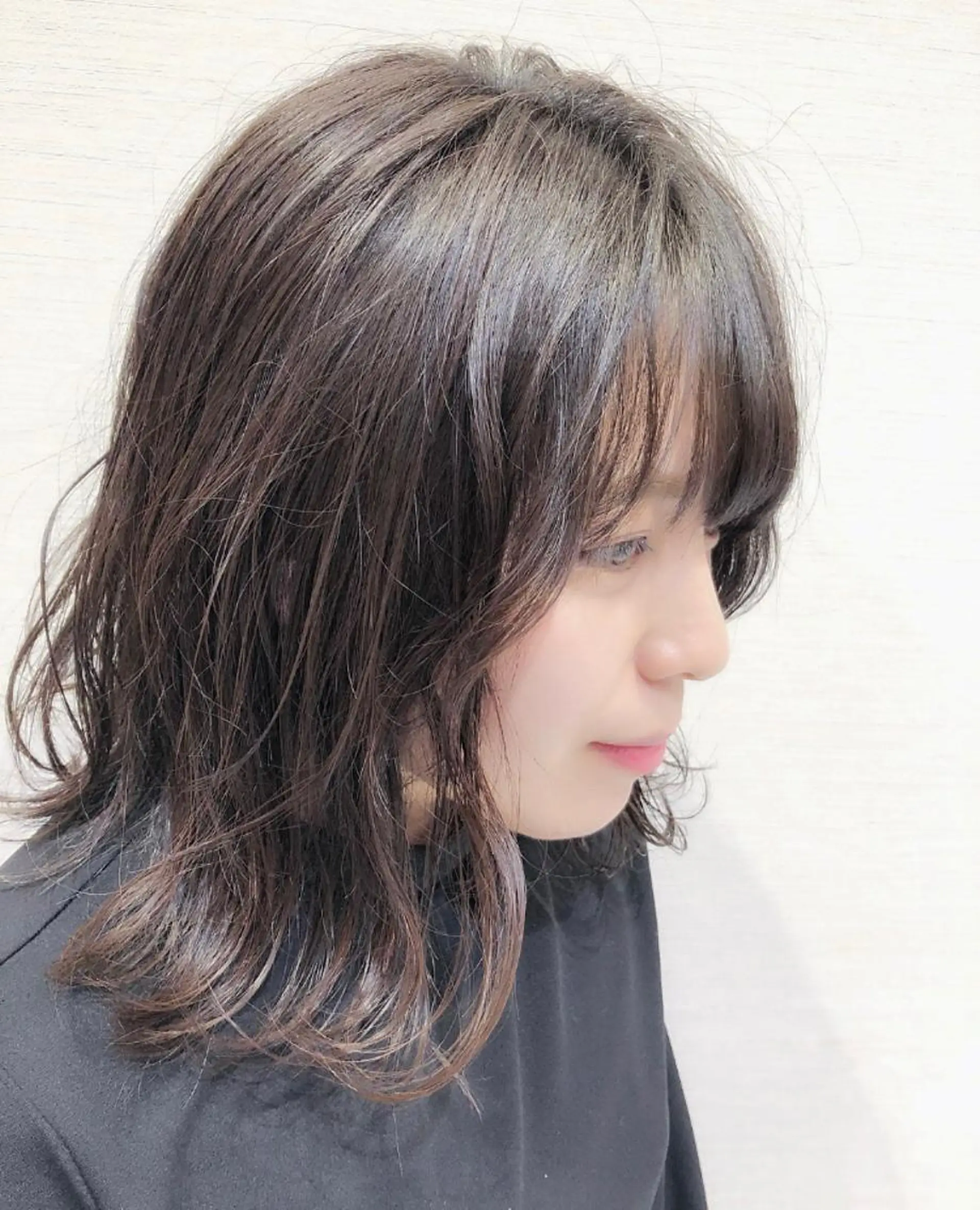 ミディアム カラー 完全美髪特化 髪質改善/島　悠輔のヘアスタイル