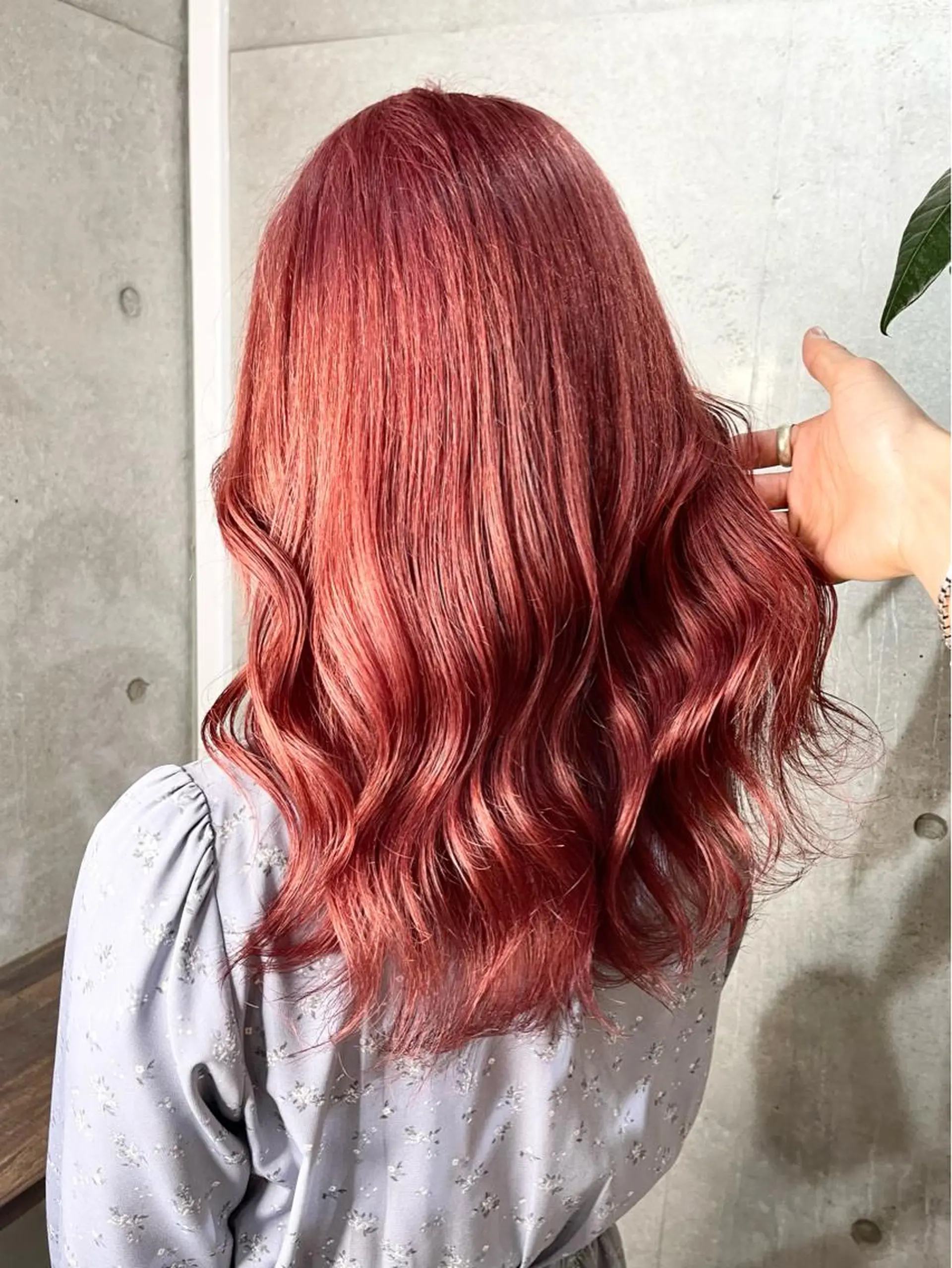 カラー ピンクカラー カット ヘアカラー 名古屋のピンク好き かずくん🦩のヘアスタイル