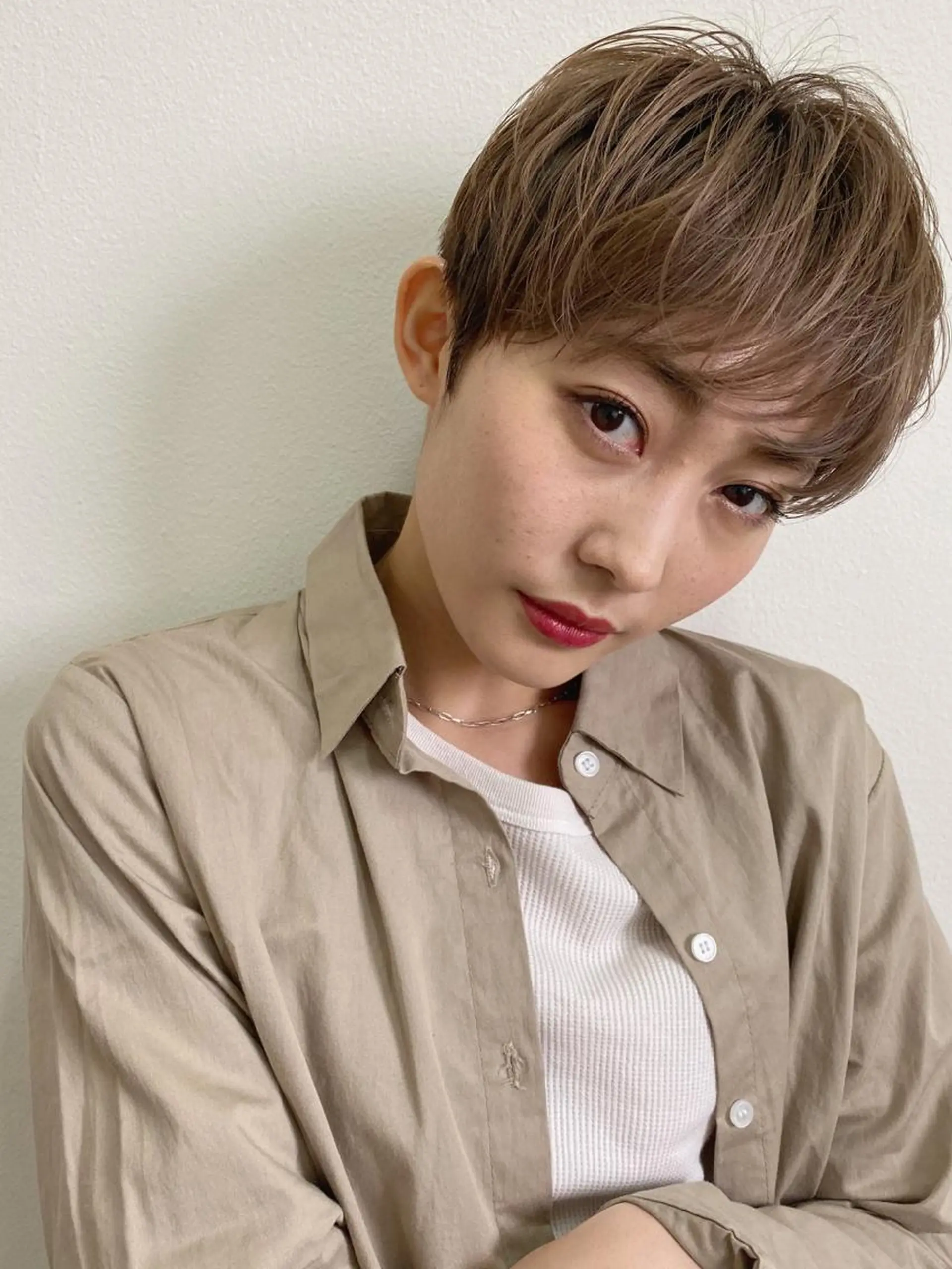 ショート カラー ❣️モテ髪❣️佐野 圭佑のヘアスタイル