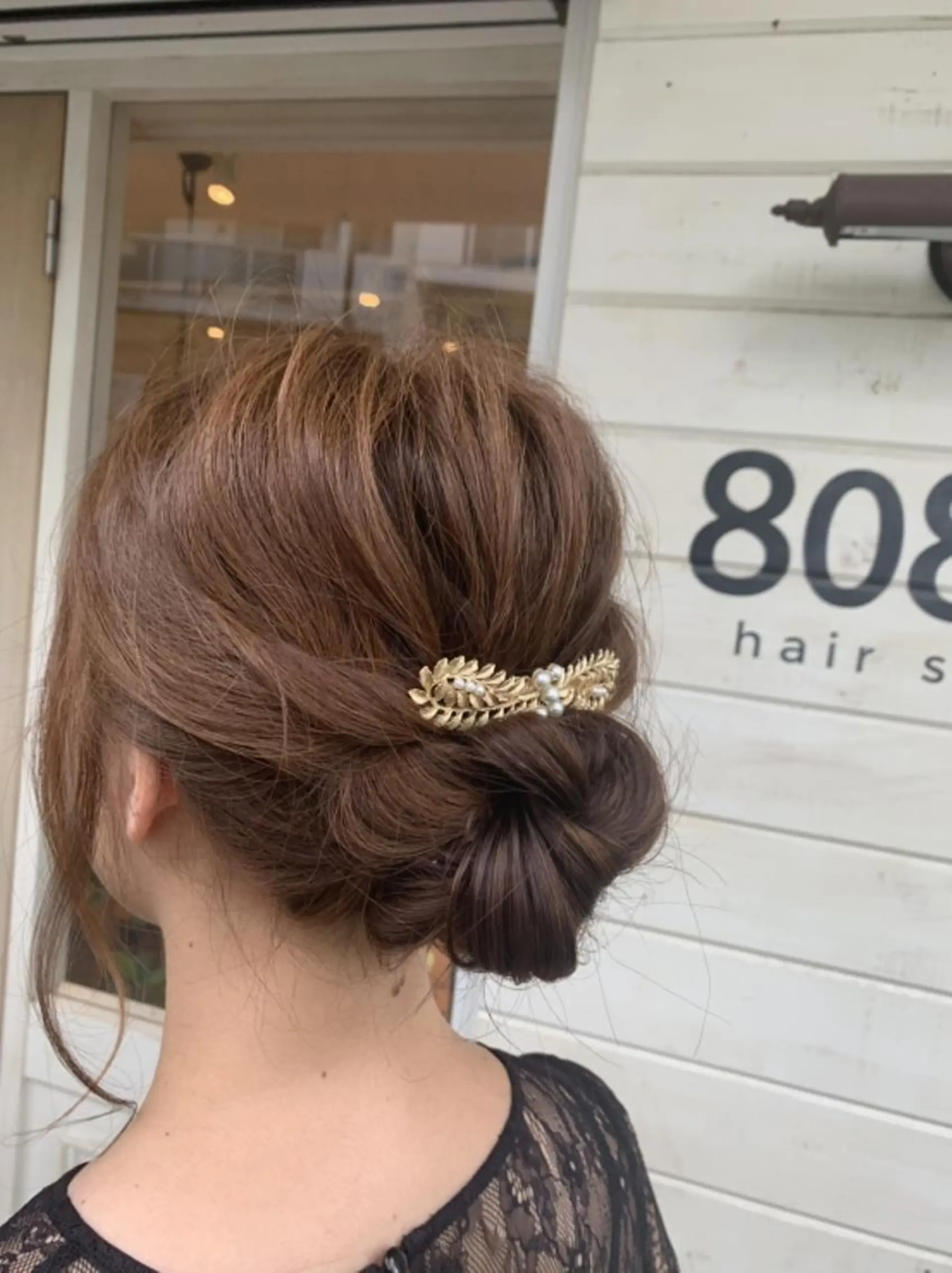 ミディアム カラー ヘアアレンジ 木村 昇のヘアスタイル