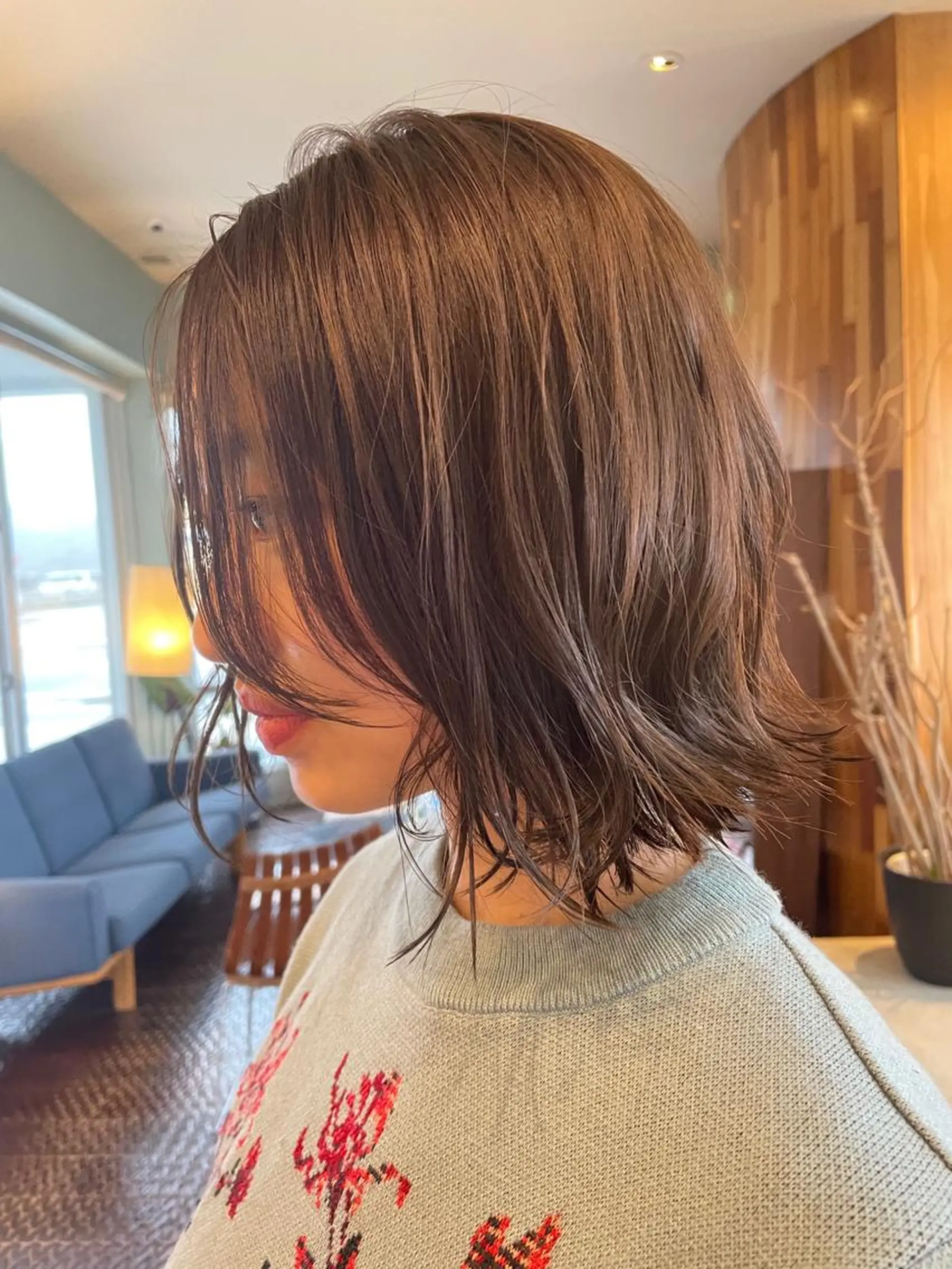 ミディアム パーマ むらまつ えりこのヘアスタイル