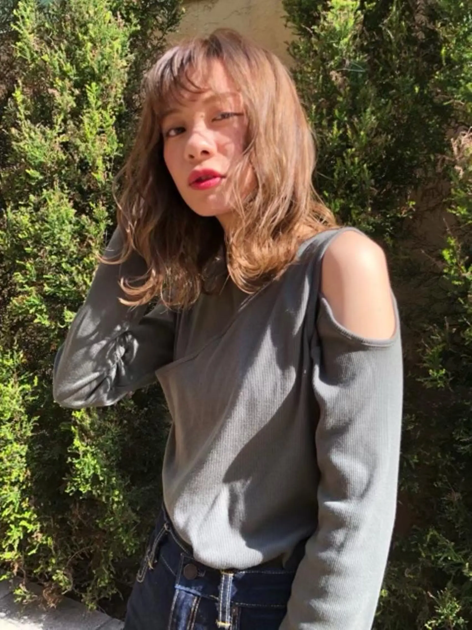 セミロング カラー パーマ ヘアアレンジ メンズ キッズ ネイル マツエク・マツパ アイブロウ ショートボブ メンズバレイヤージュ メンズブリーチ メンズハイライト メンズハイトーン Eirデザイナーズ サロン茶屋町tomoのヘアスタイル