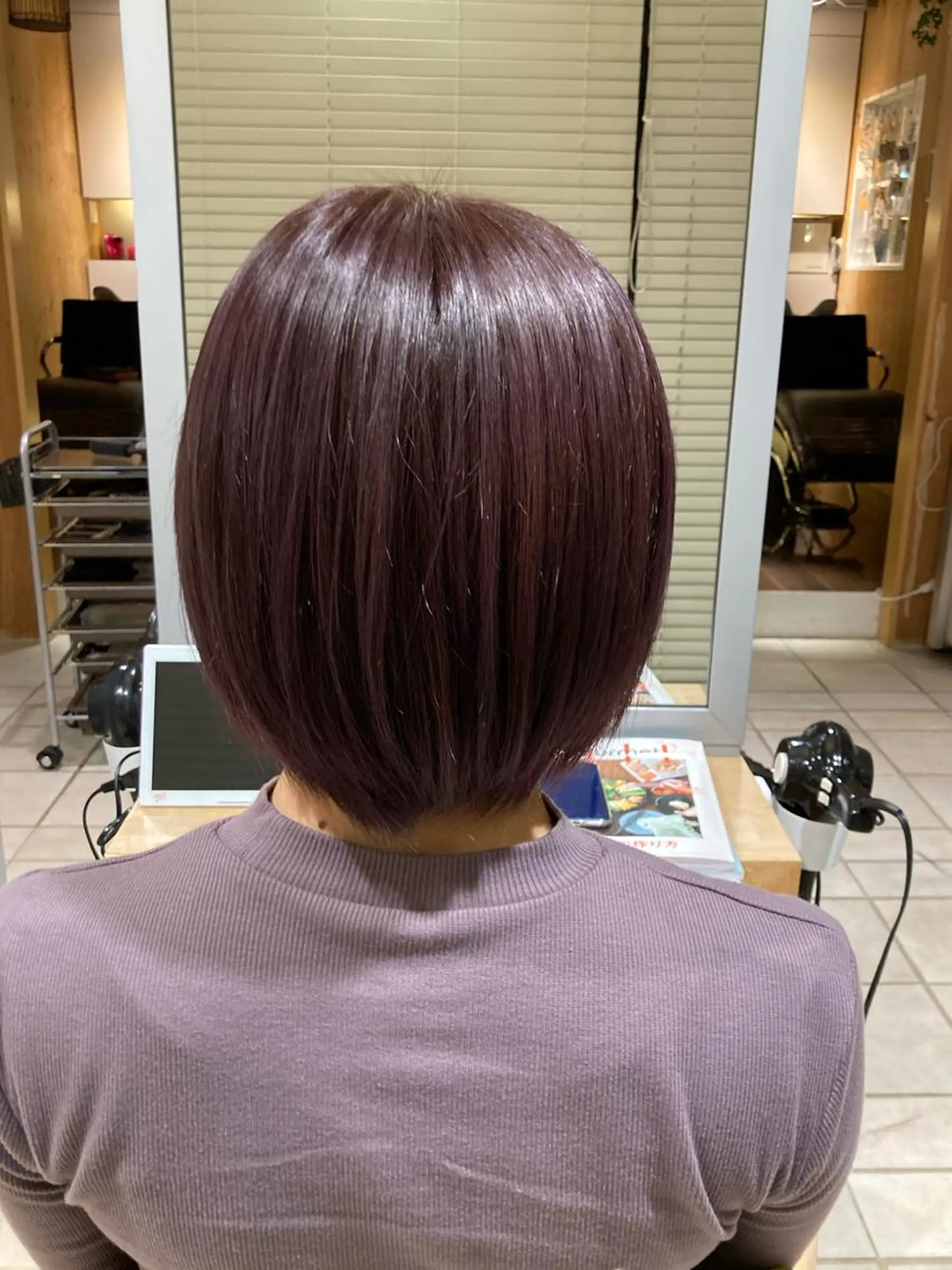 ショート カラー 萩原 琳之祐のヘアスタイル