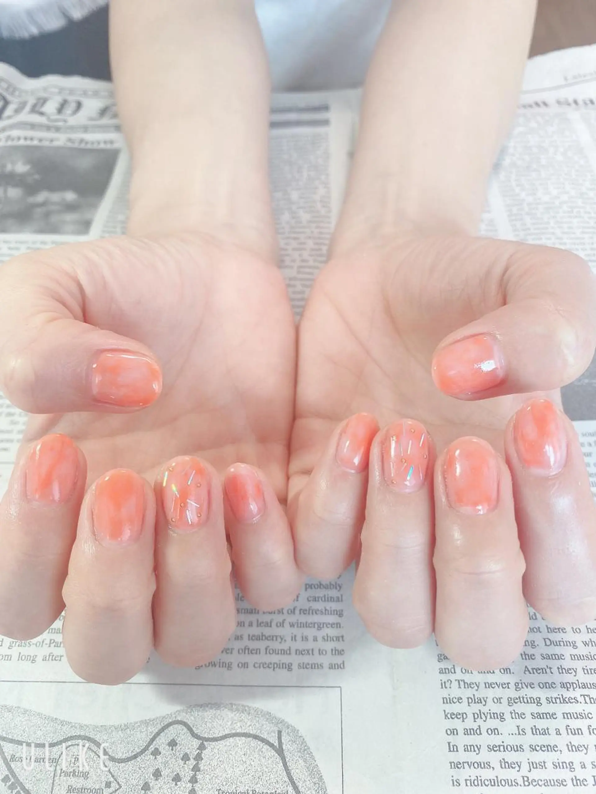 ネイル ハンドネイル ハンドケア 森山 舞のネイルデザイン