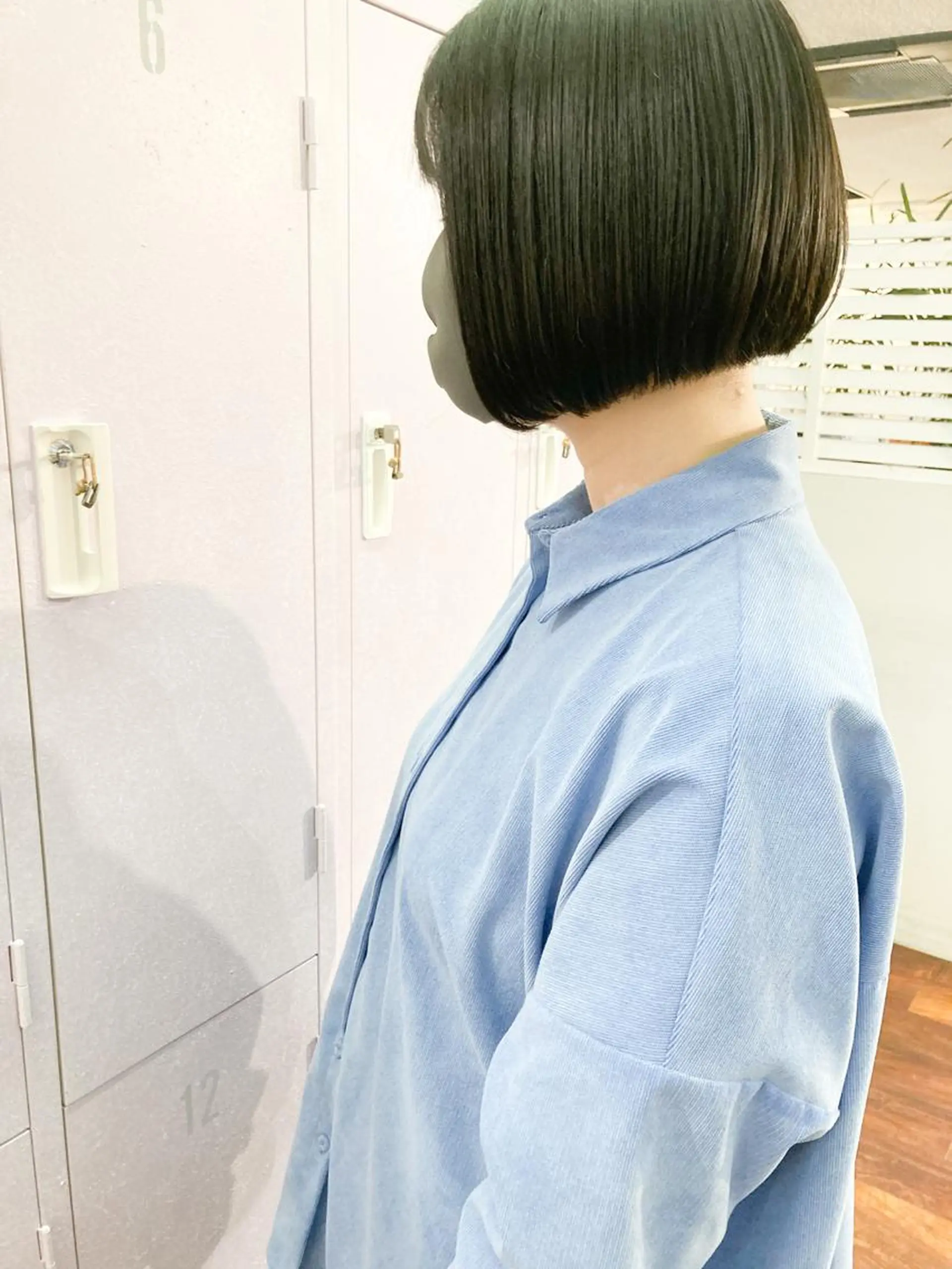 ショート カラー ボブ カット 縮毛矯正 小木曽智美 /ボブ/ショートのヘアスタイル