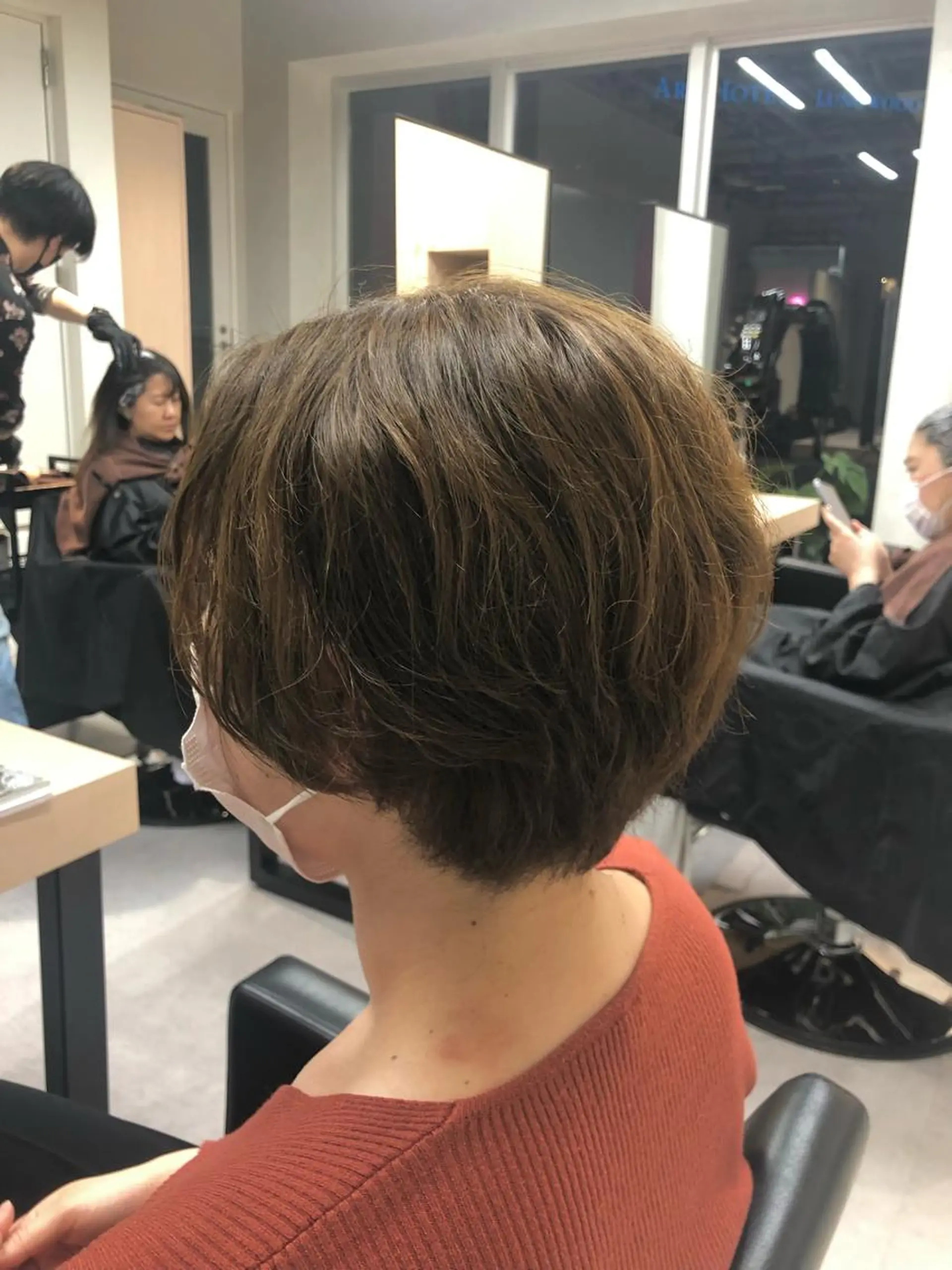 ショート カラー カット ヘアカラー トリートメント 🪞個室サロン/韓国 艶髪/keito🪞のヘアスタイル