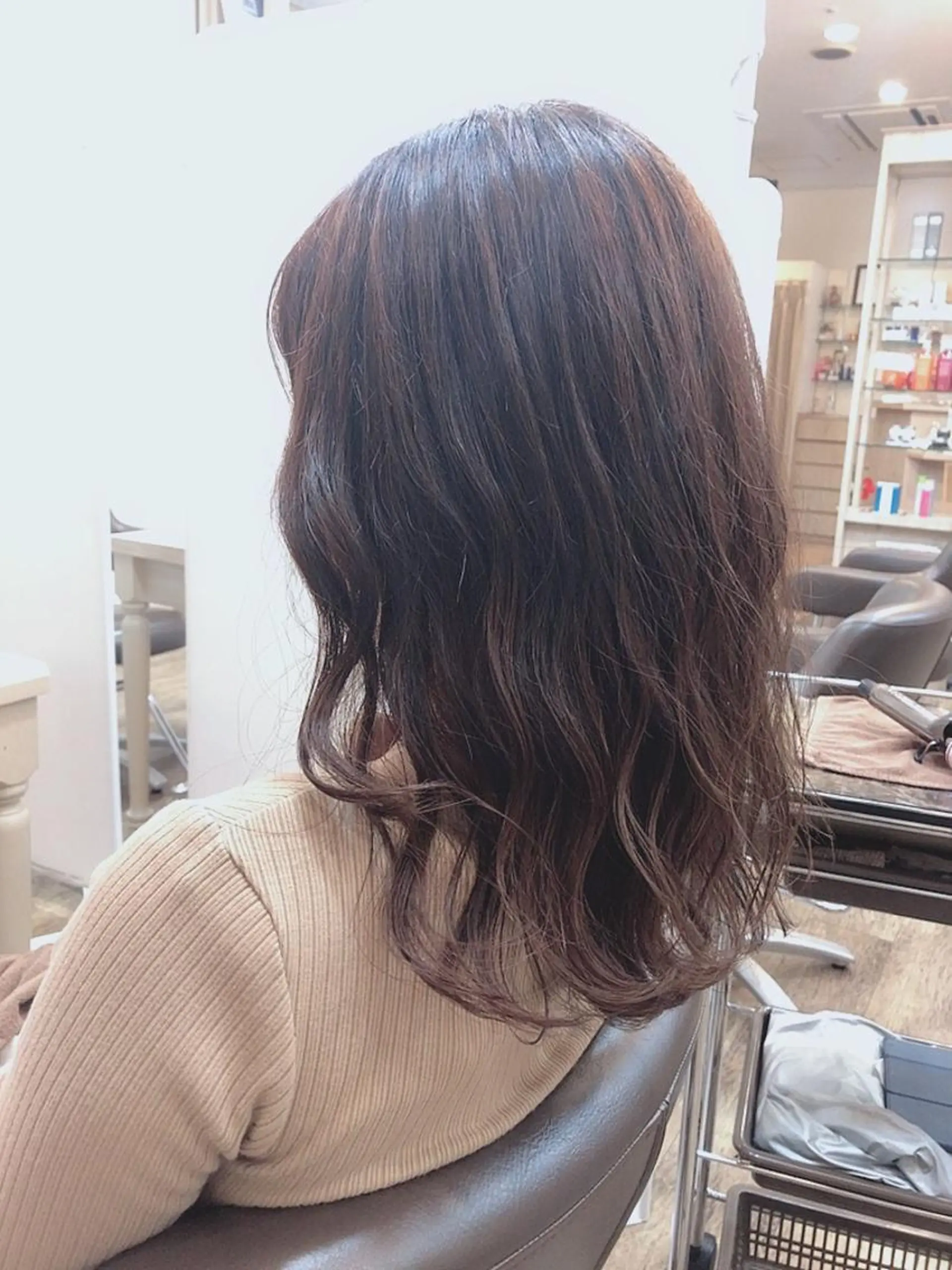 ロング レイヤーカット カット sawa tamaeのヘアスタイル