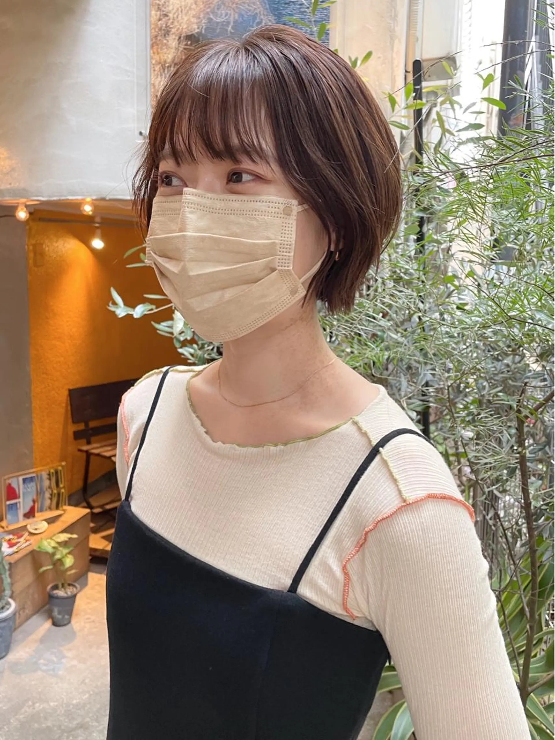 ショート カラー 高橋 愛美のヘアスタイル