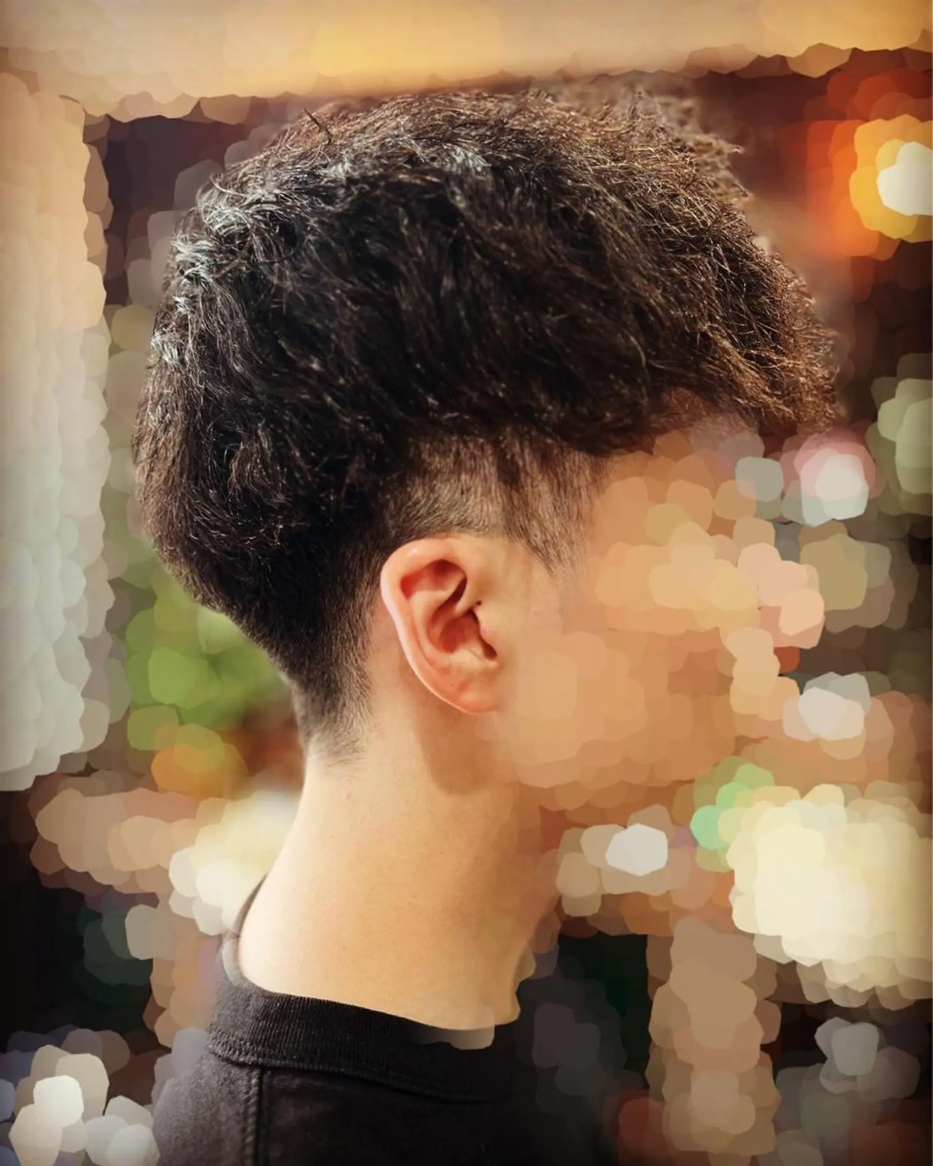 ミディアム HOOPbarber shop💈のヘアスタイル