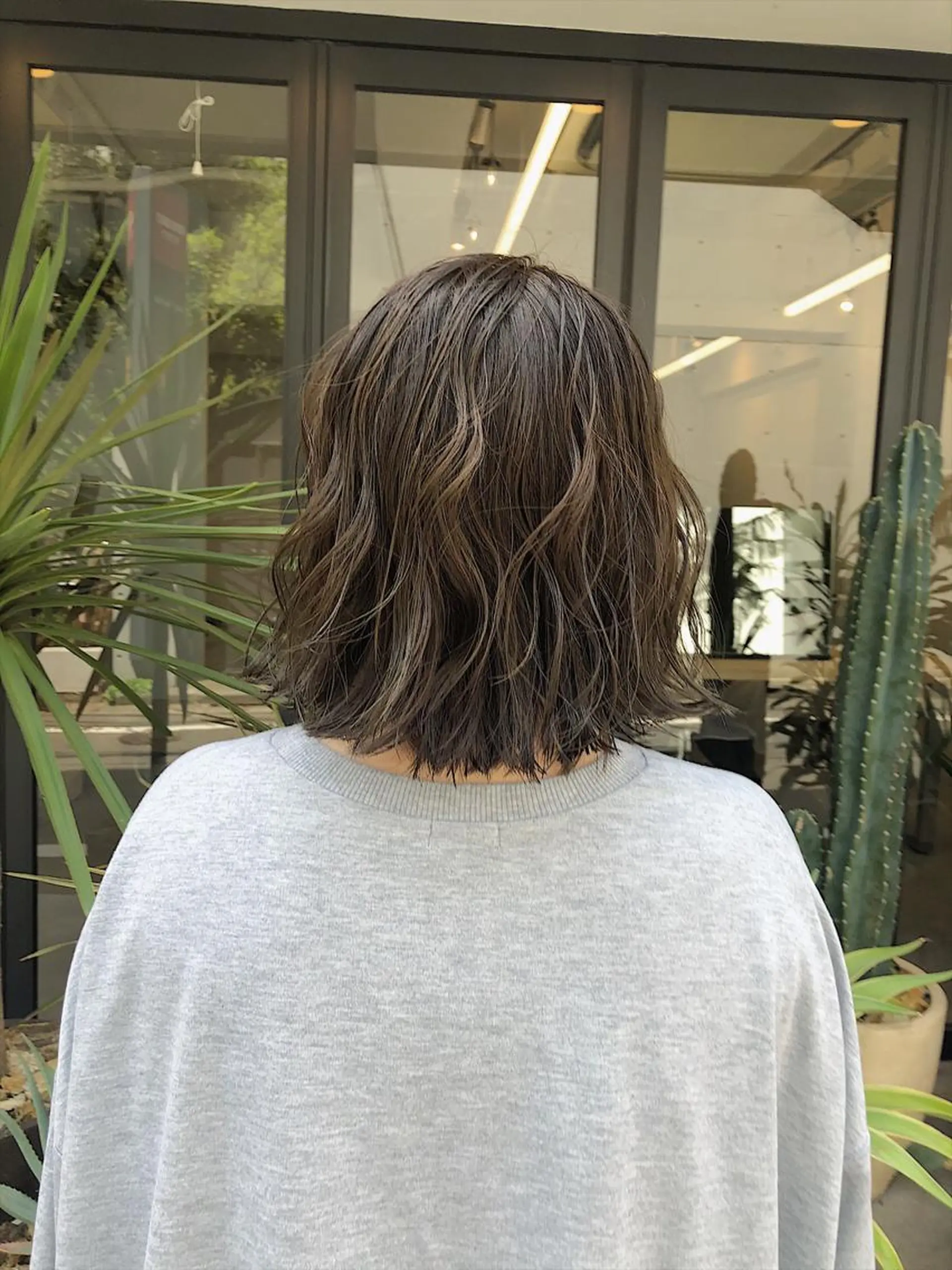 ショート カラー ヘアアレンジ Flamme Annaのヘアスタイル