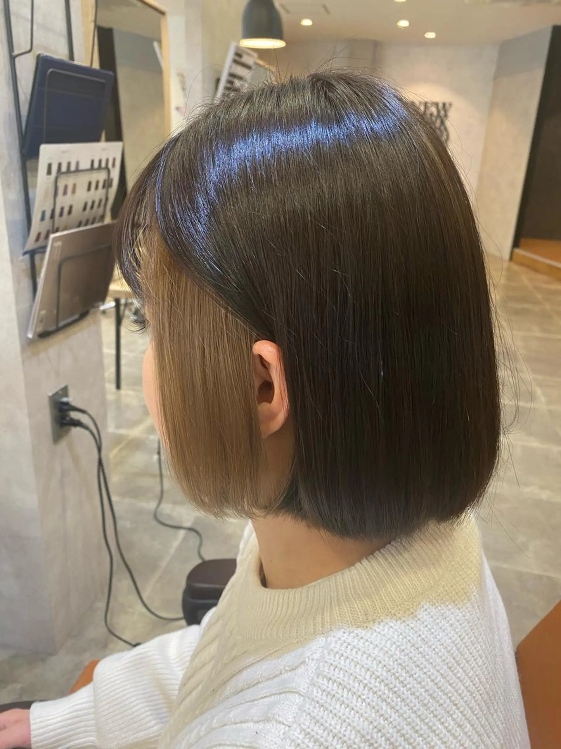 ショート カラー インナーカラー ヘアカラー トリートメント KAITOH ATSUSHIのヘアスタイル