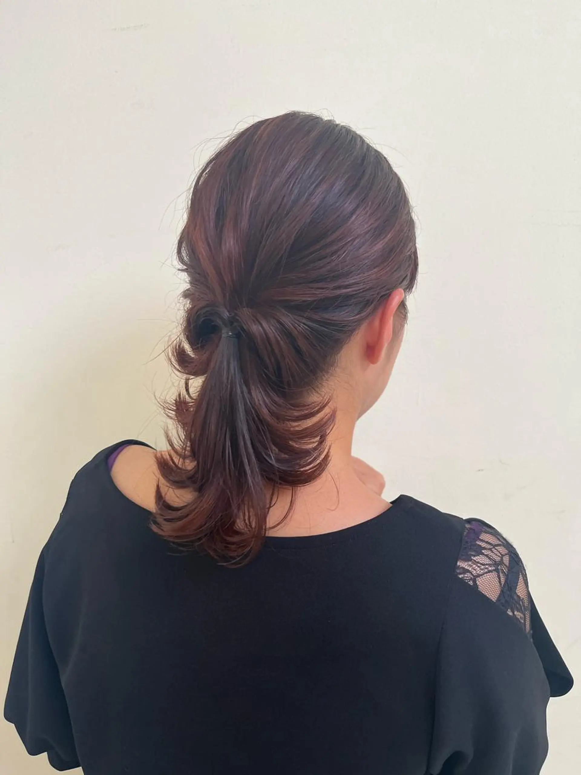 セミロング ヘアセット マンツーマン 縮毛矯正/マユコのヘアスタイル