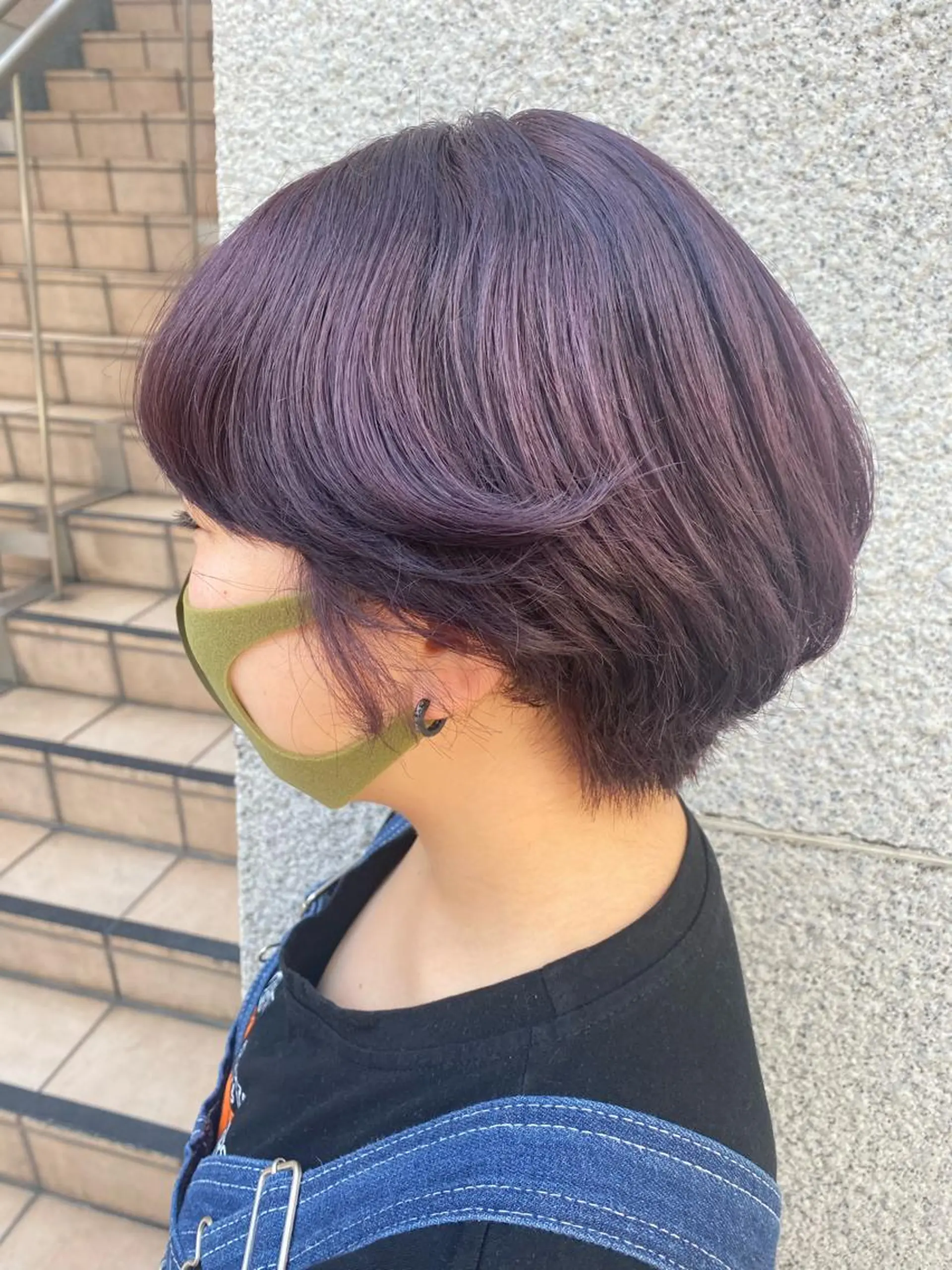 ショート カラー 💗💗韓国レイヤー yu-ki💗💗のヘアスタイル